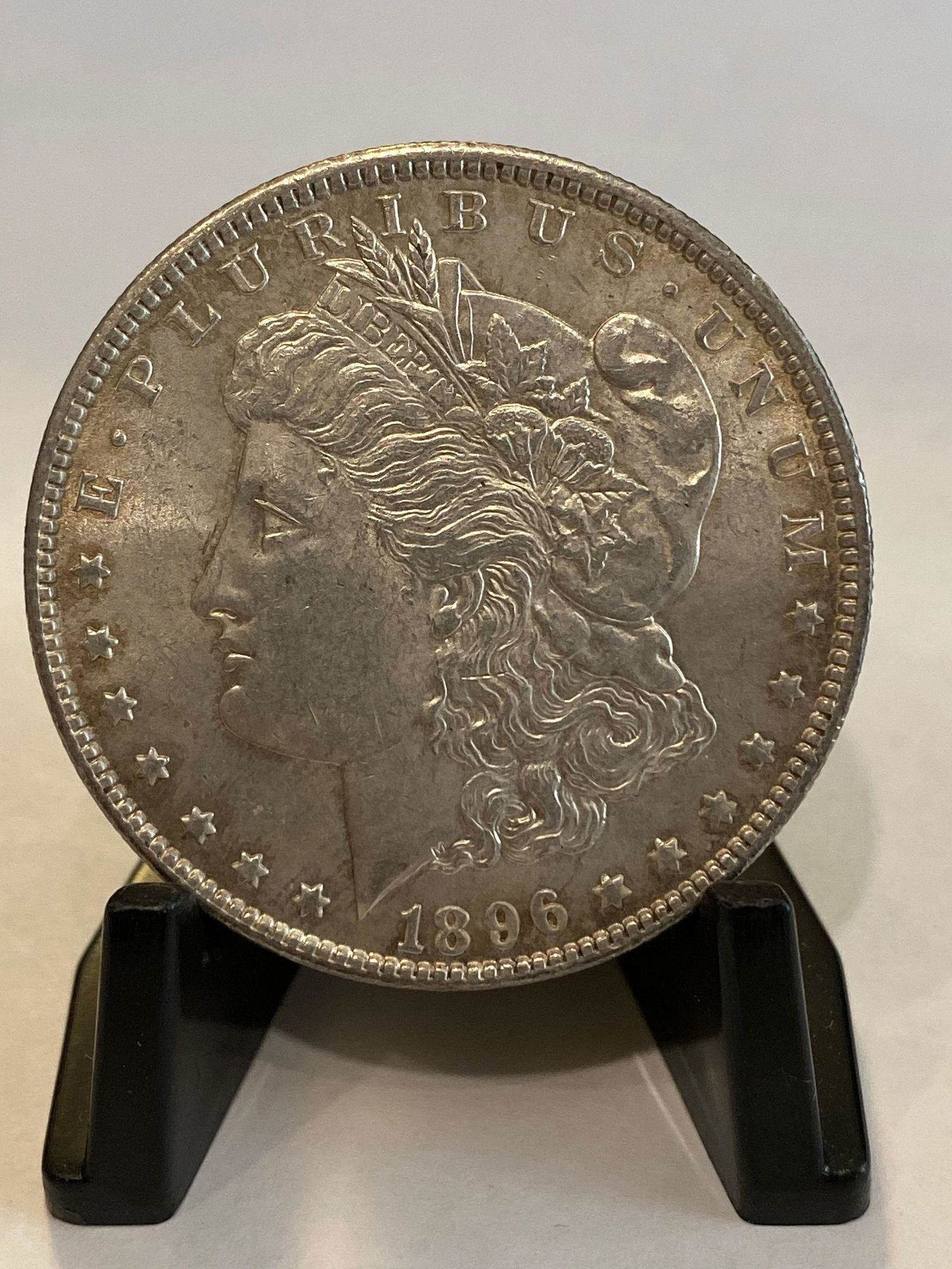 MINT 1896 MORGAN SILVER DOLLAR (1 of 2)