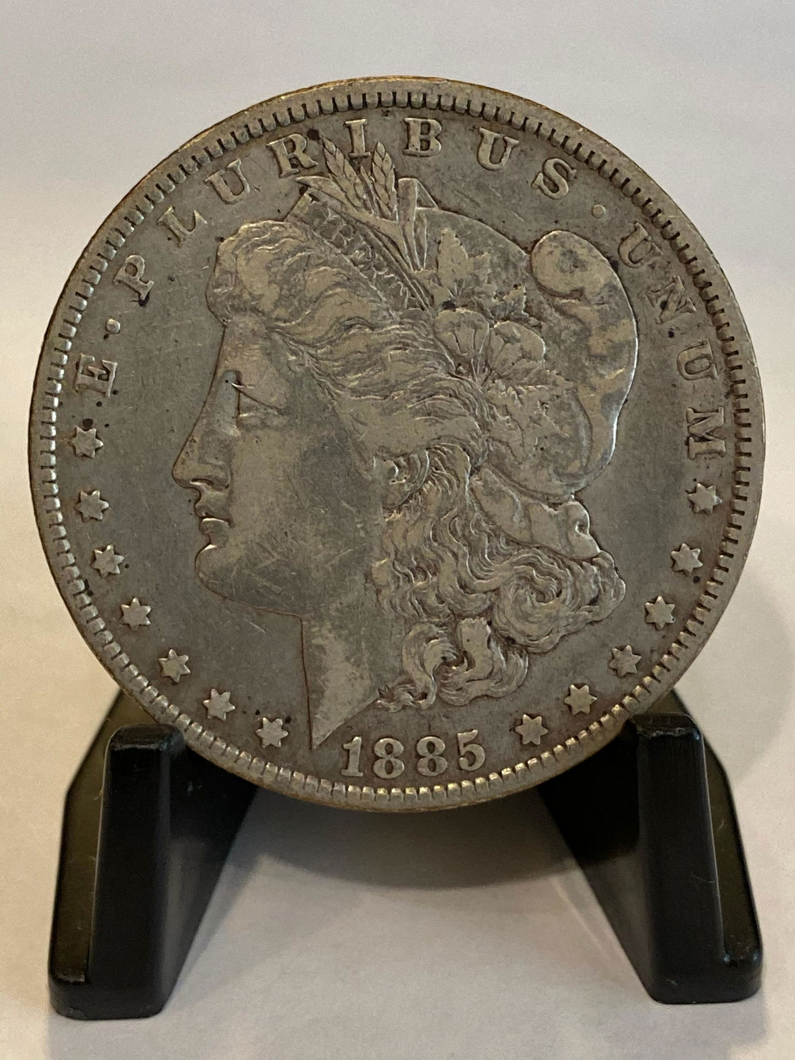 1885-O MORGAN 1 OZ SILVER DOLLAR (1 of 2)