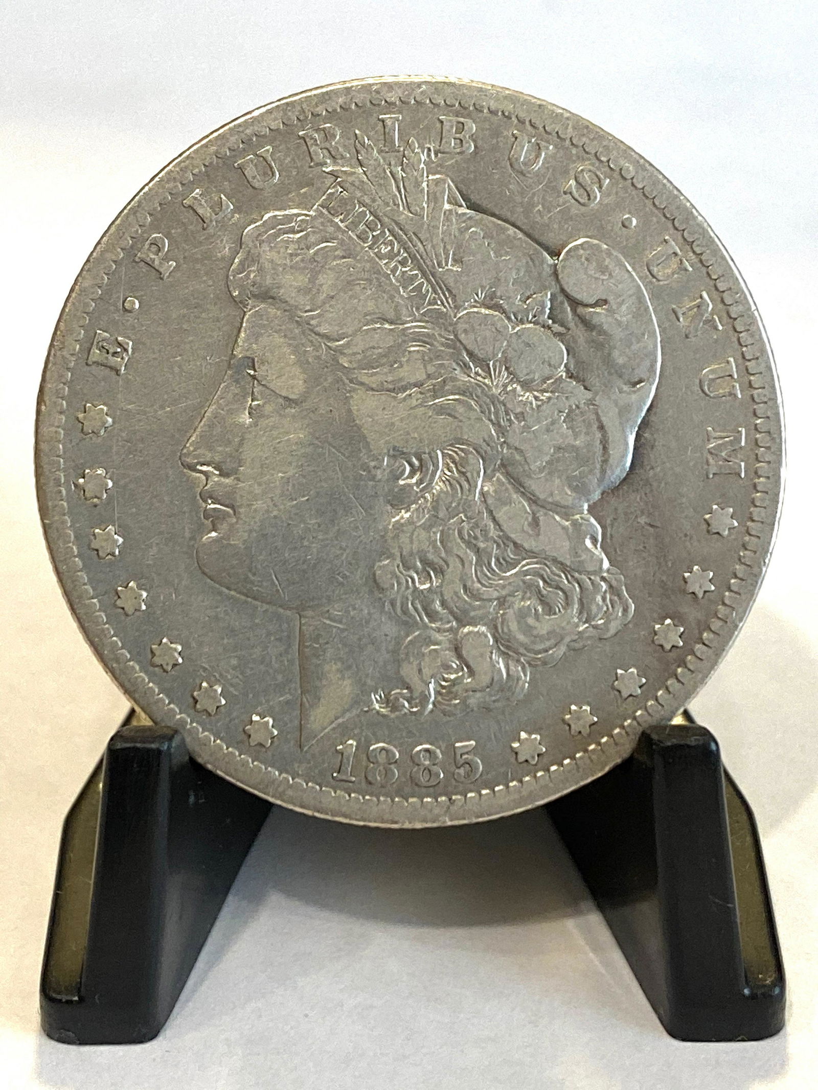 1885-S 1 OZ MORGAN SILVER DOLLAR (1 of 2)