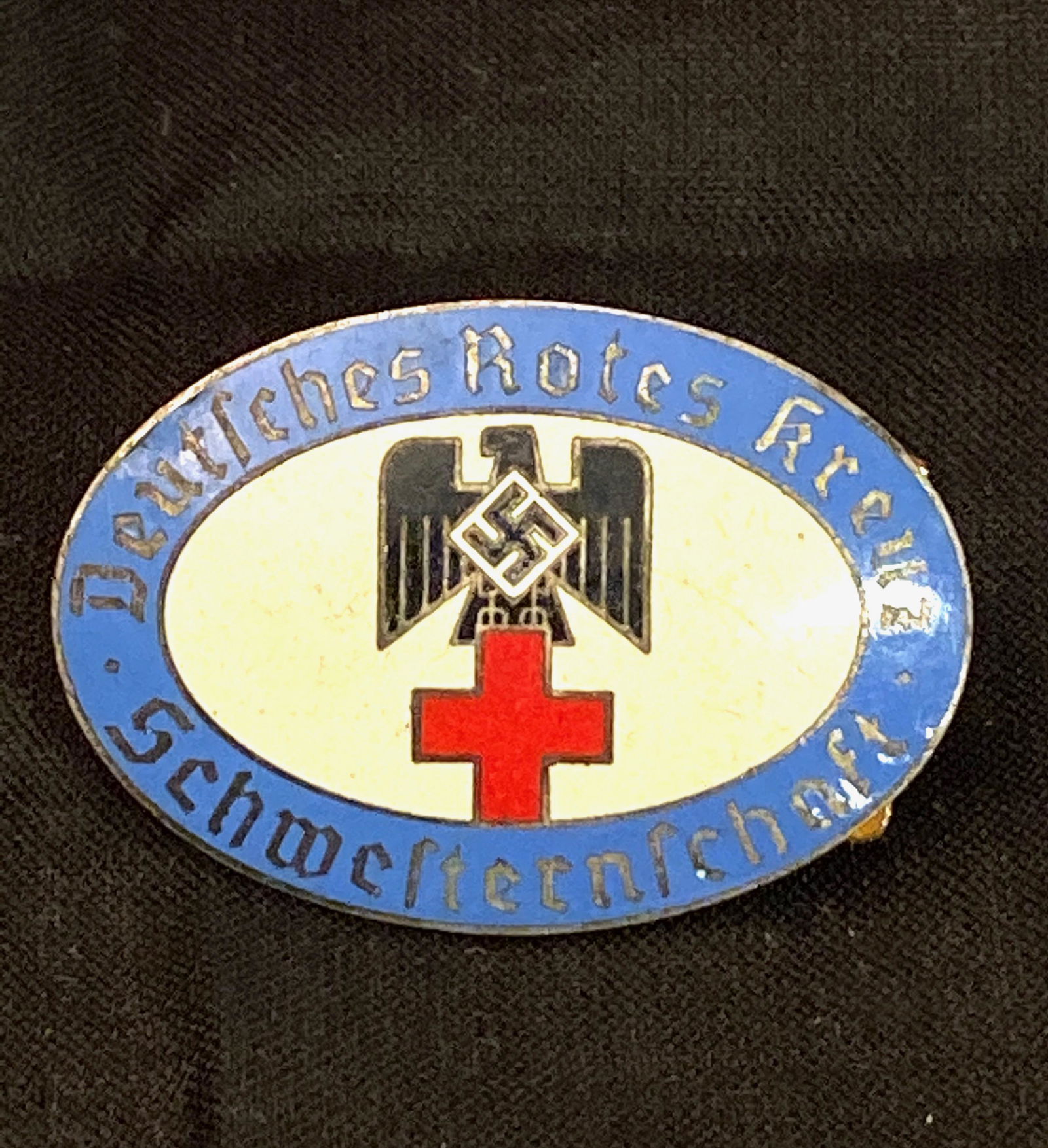 WW2 GERMAN DEUTSCHES ROTES KREUZ 5 YR SERVICE BADGE Dec 08, 2019