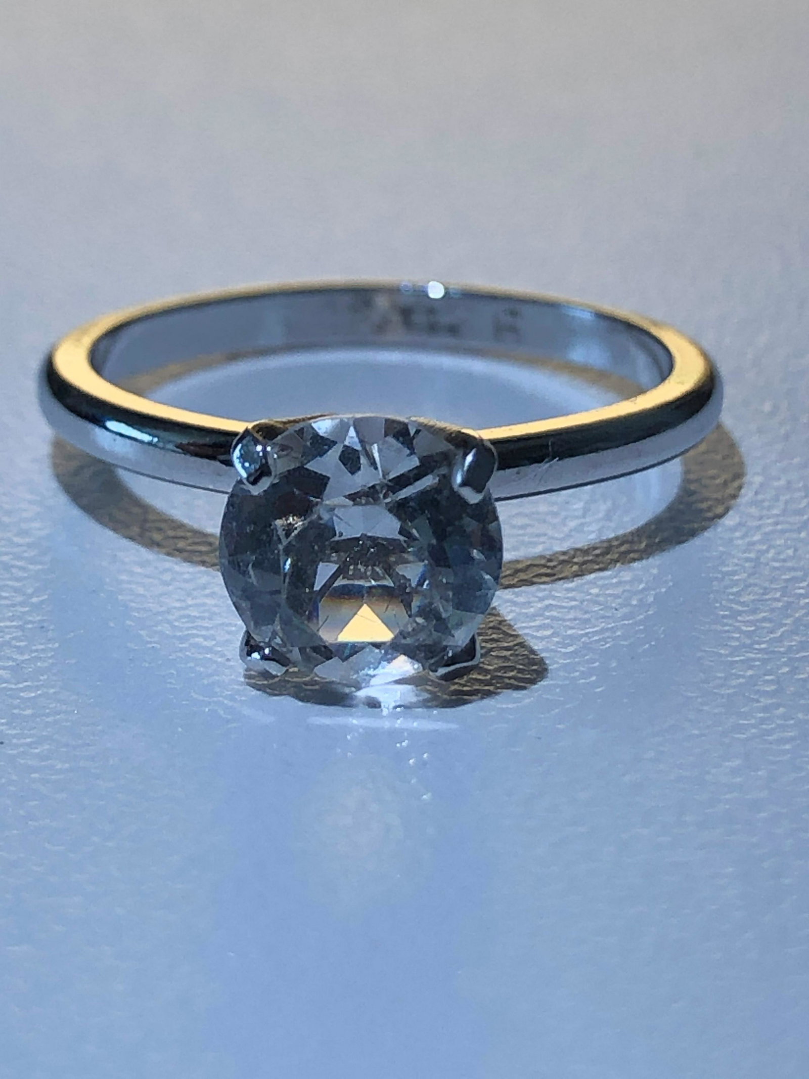 ANTIQUE STERLING SILVER WEDDING RING: ANTIQUE STERLING SILVER WEDDING RING