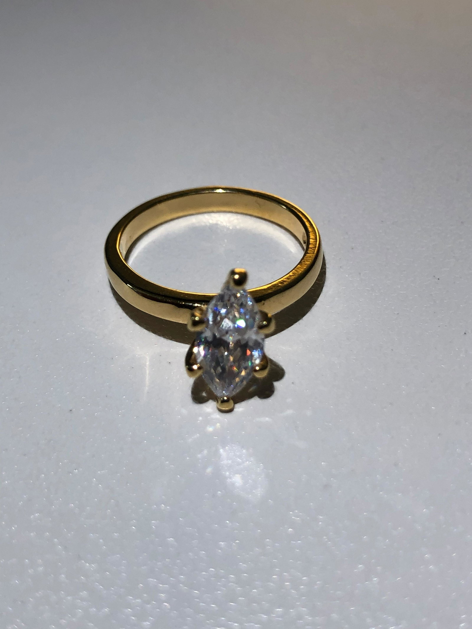 LADIES SOLITAIRE CZ WEDDING RING: LADIES SOLITAIRE CZ WEDDING RING