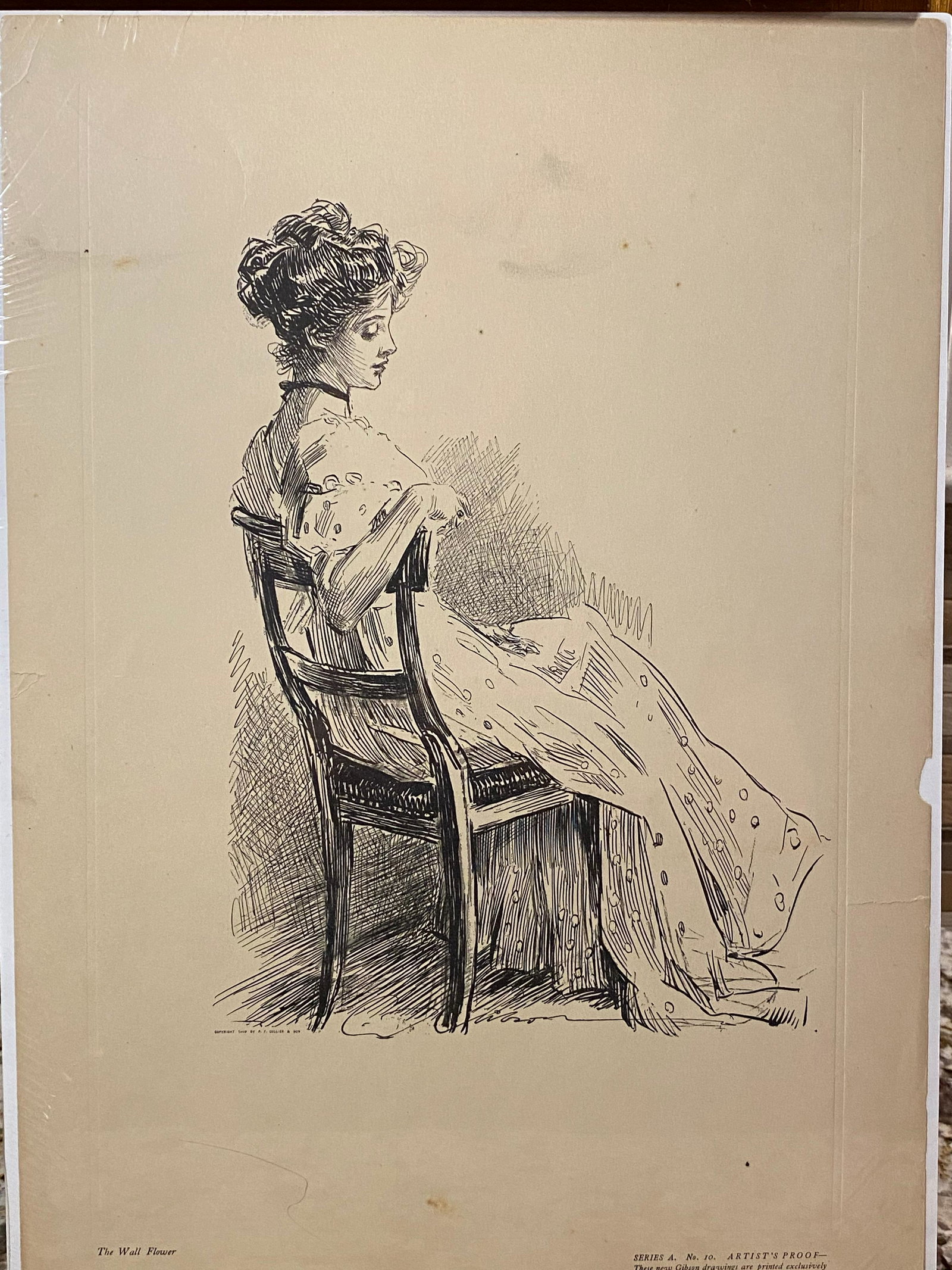 RARE GIBSON DRAWING NO. 10: RARE GIBSON DRAWING NO. 10