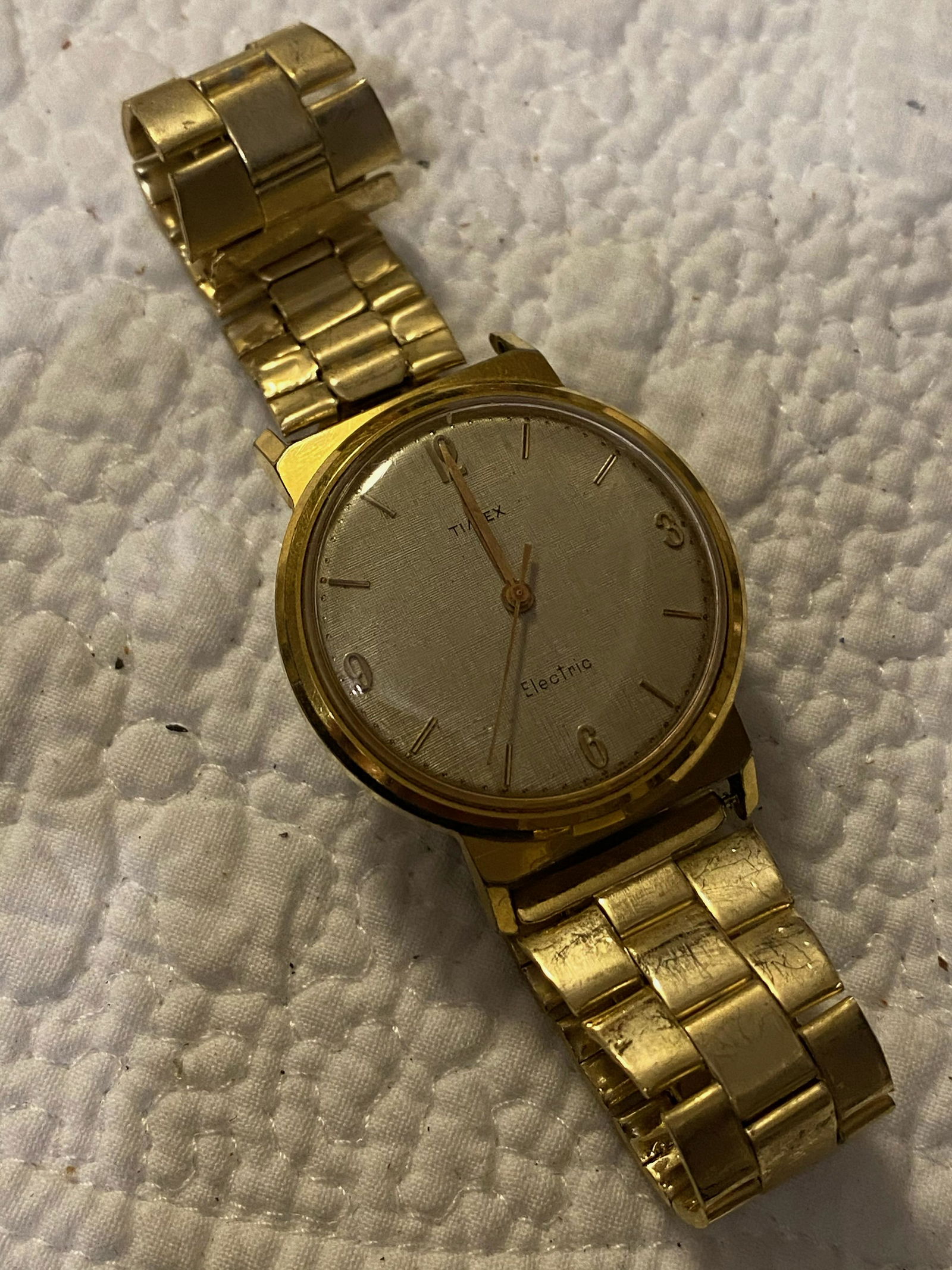 vintage timex electric watch