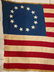 CIVIL WAR 13 STAR CONFEDERATE FLAG W/ GOLD BULLION - 3