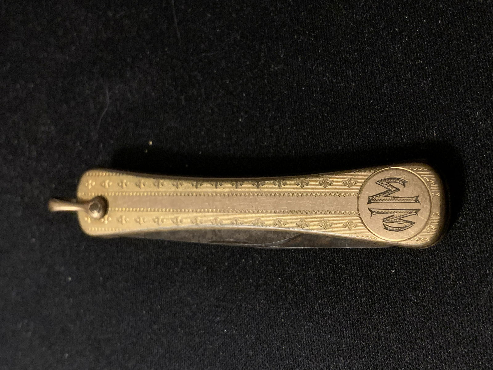 ANTIQUE GOLD POCKET KNIFE: ANTIQUE GOLD POCKET KNIFE