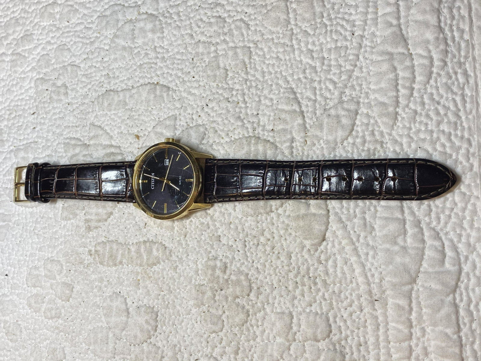 VINTAGE CITIZEN WR 50 MENS WRISTWATCH: VINTAGE CITIZEN WR 50 MENS WRISTWATCH