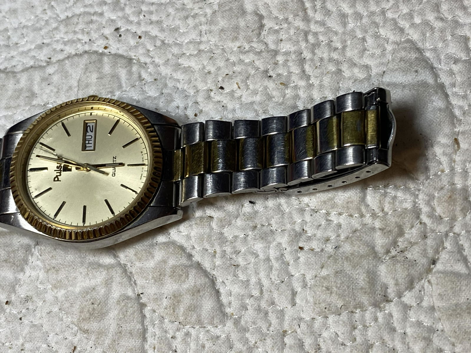 Pulsar quartz top watch vintage