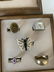 HIGH GRADE LOT OF (28) STERLING SILVER, GOLD, ETC RINGS - 5