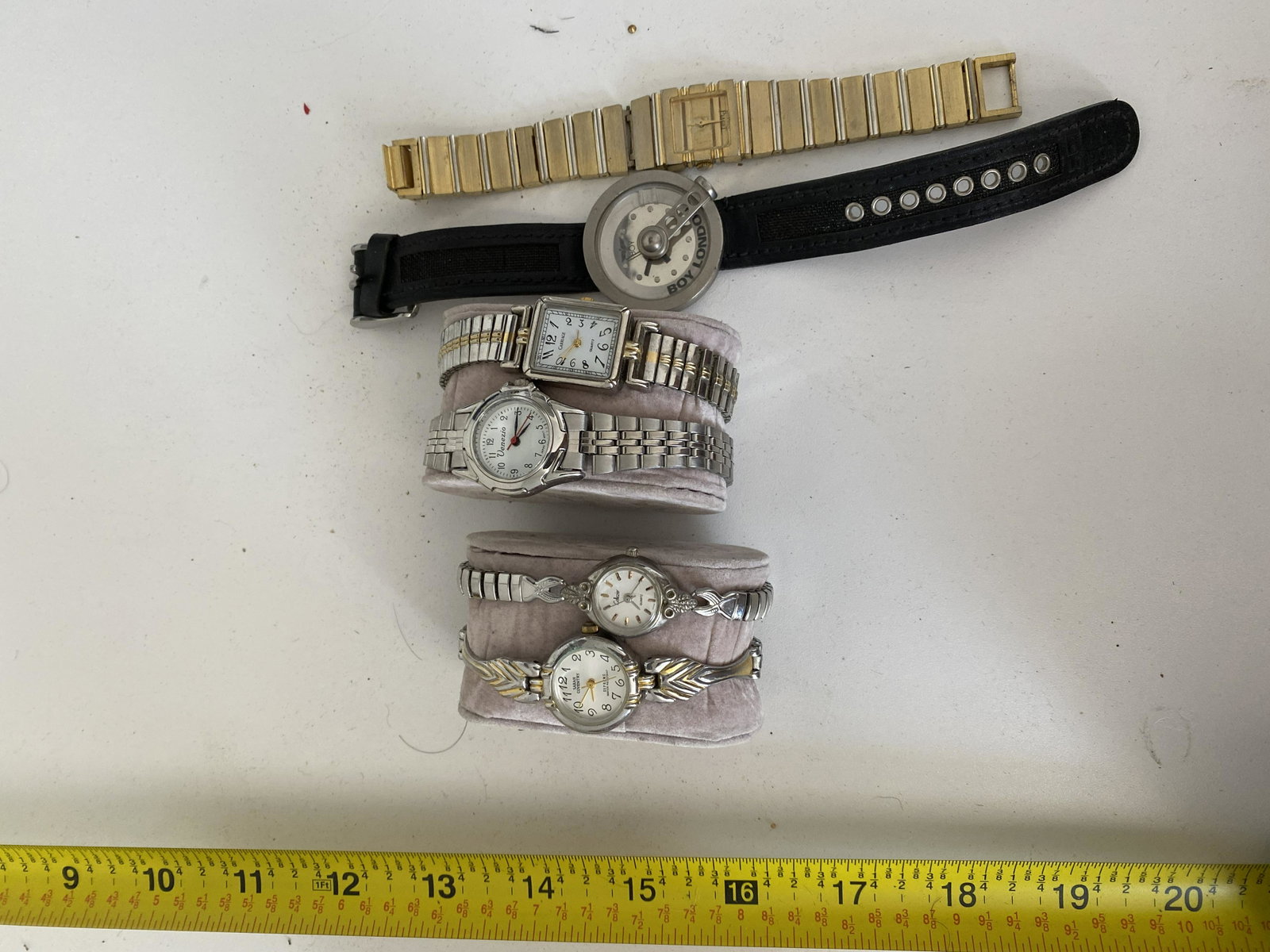 COLLECTION OF VINTAGE LADIES WATCHES - PIAGET, BOY: COLLECTION OF VINTAGE LADIES WATCHES - PIAGET, BOY LONDON, ETC.