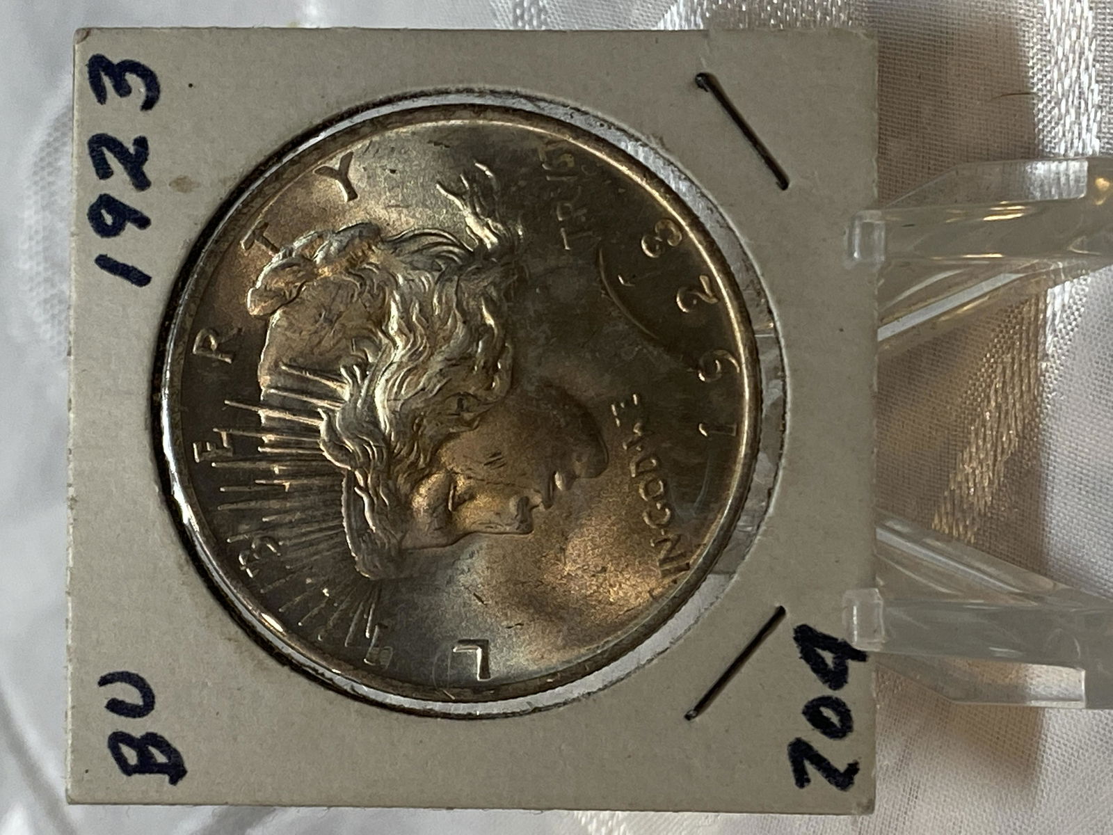 1923 BU SILVER LIBERTY DOLLAR (1 of 3)
