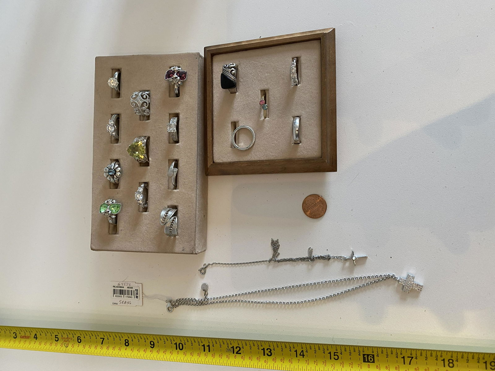 HIGH GRADE LOT OF STERLING SILVER, ETC. JEWELRY (1 of 4)