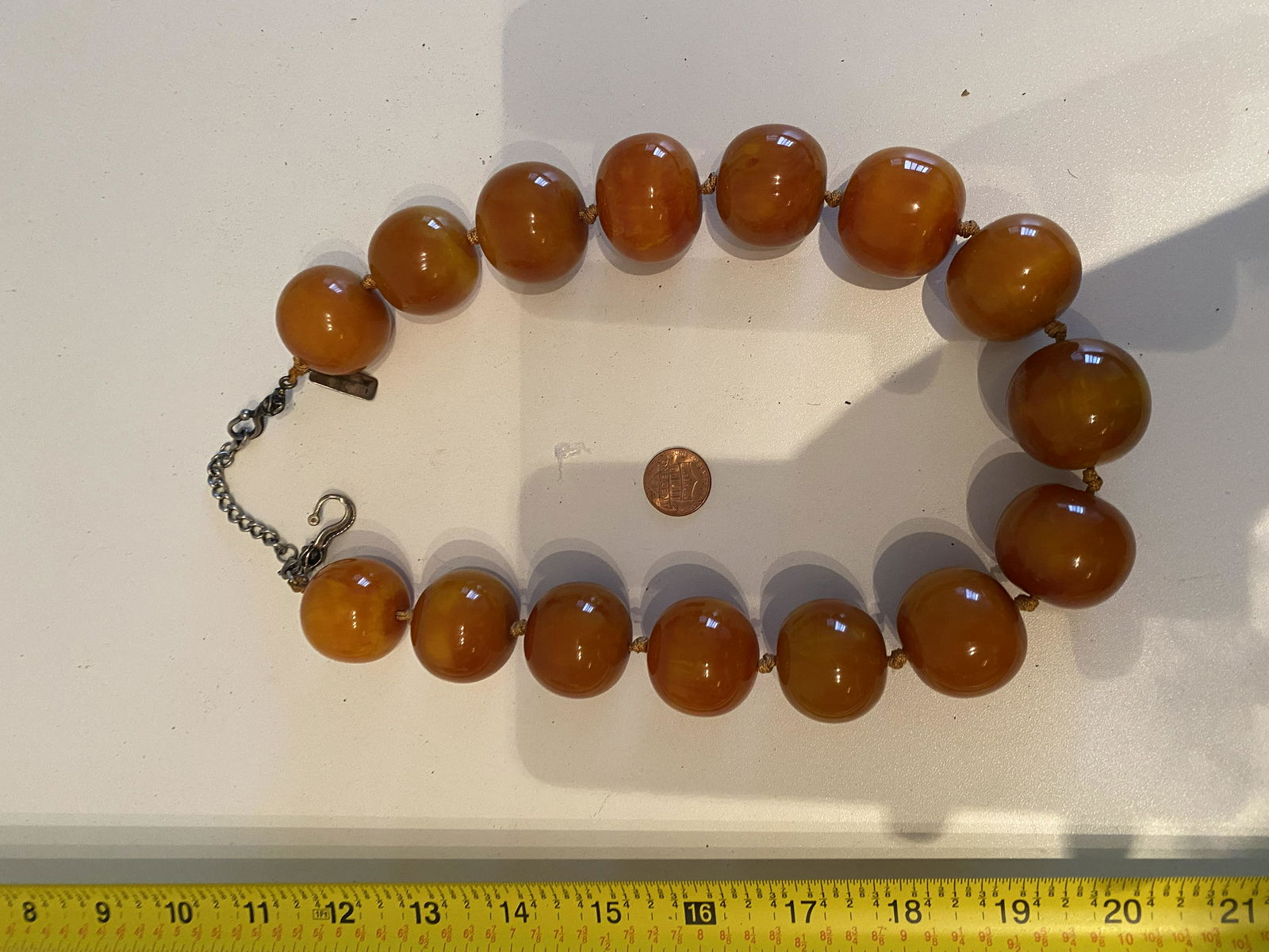 REBECCA COLLINS 500+ CTS BUTTERSCOTCH YELLOW YOLK AMBER (1 of 3)