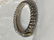 DESIGNER 14K GOLD STERLING SILVER AQUAMARINE RING - 2