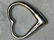 TIFFANY & CO. STERLING SILVER HEART PENDANT