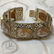VICTORIAN GOLD CAMEIO CUFF BRACELET