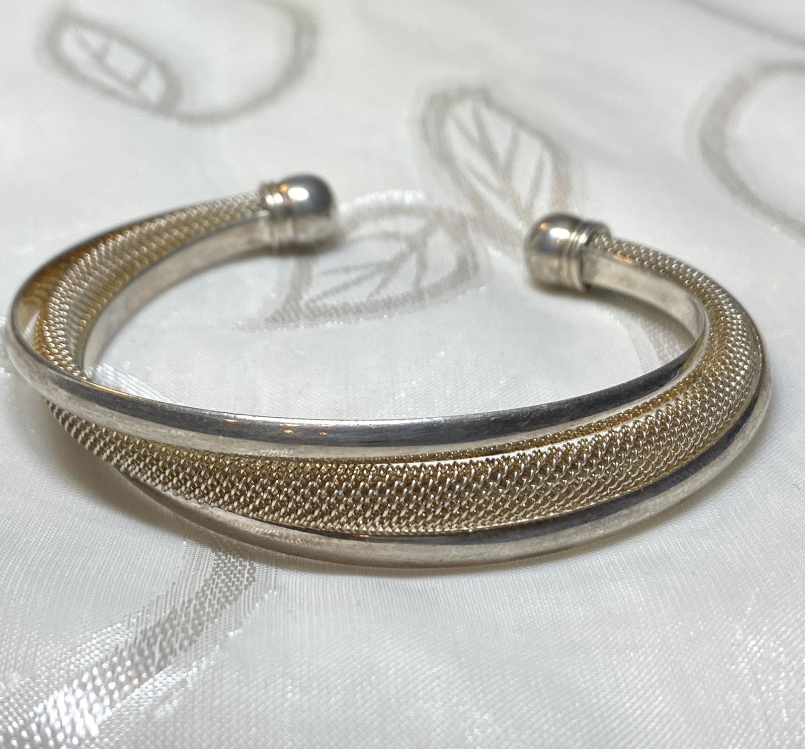 TIFFANY & CO. VINTAGE STERLING SILVER CUFF MENS (1 of 5)