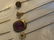 LOT OF (8) OLD VICTORIAN GOLD PINS - 5