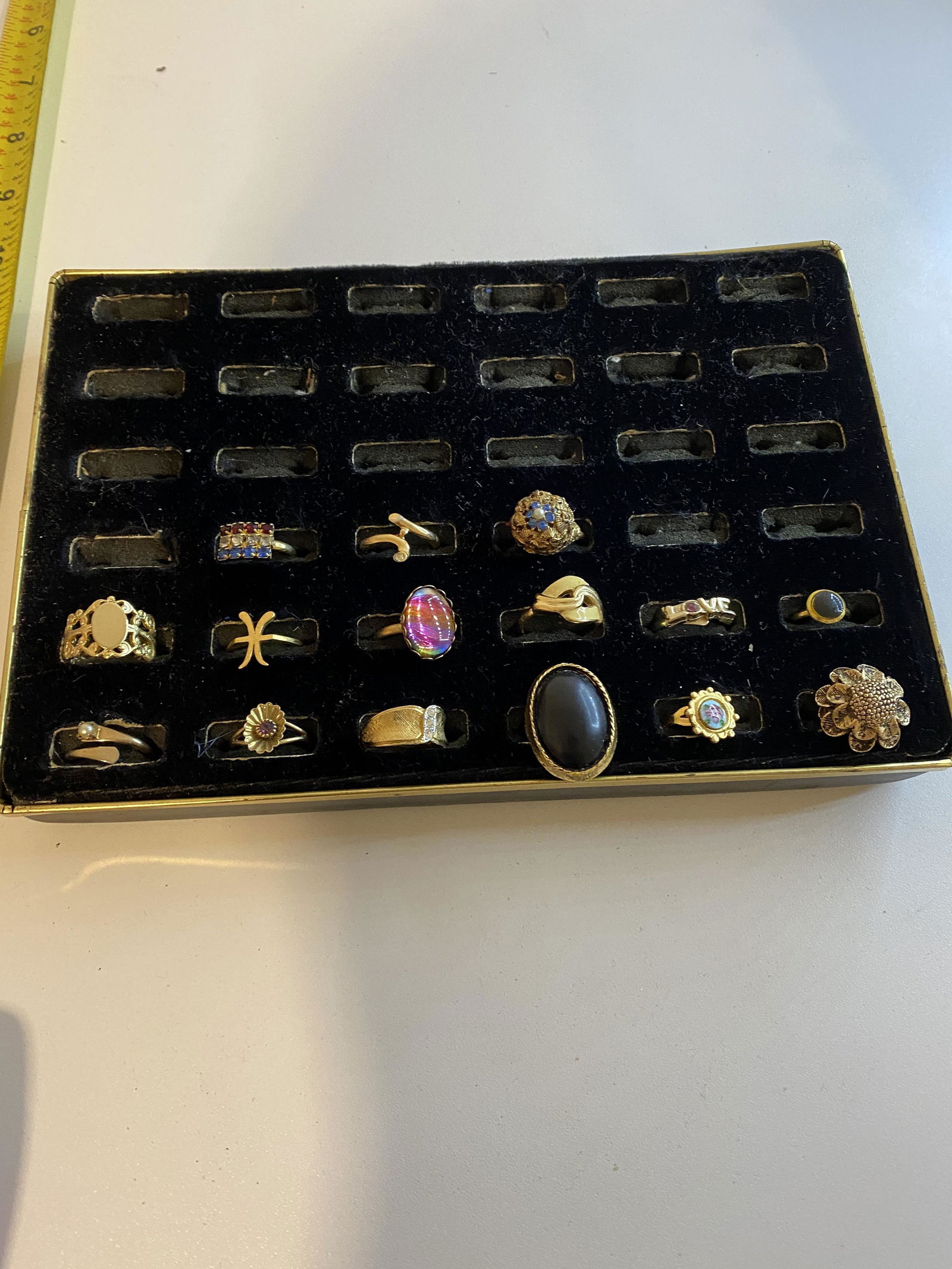LOT OF (15) GOLD/SILVER RINGS - HIGH GRADE: LOT OF (15) GOLD/SILVER RINGS - HIGH GRADE