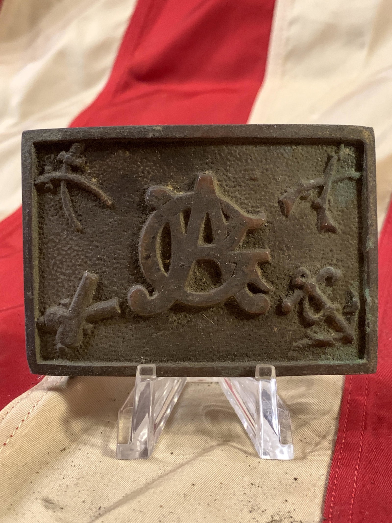 RARE CIVIL WAR GAR VETERANS BELT BUCKLE: RARE CIVIL WAR GAR VETERANS BELT BUCKLE. A GREAT FIND AND AN EXCELLENT ADDITION TO YOUR COLLECTION.