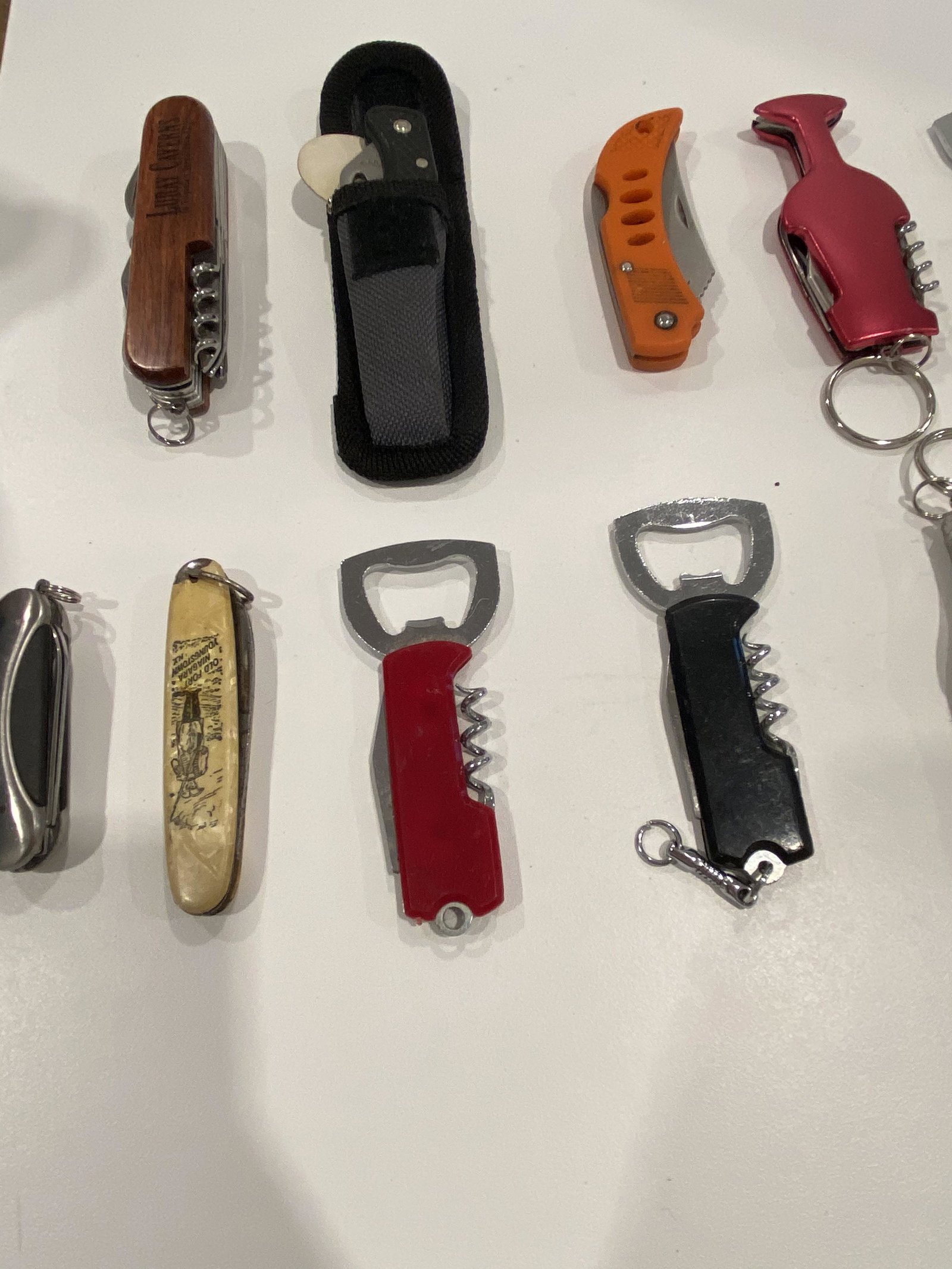 LOT OF (15) EDC POCKET KNIVES: LOT OF (15) EDC POCKET KNIVES. SOLD AS A LOT, ALL FOR ONE MONEY. PLEASE VIEW PICTURES.