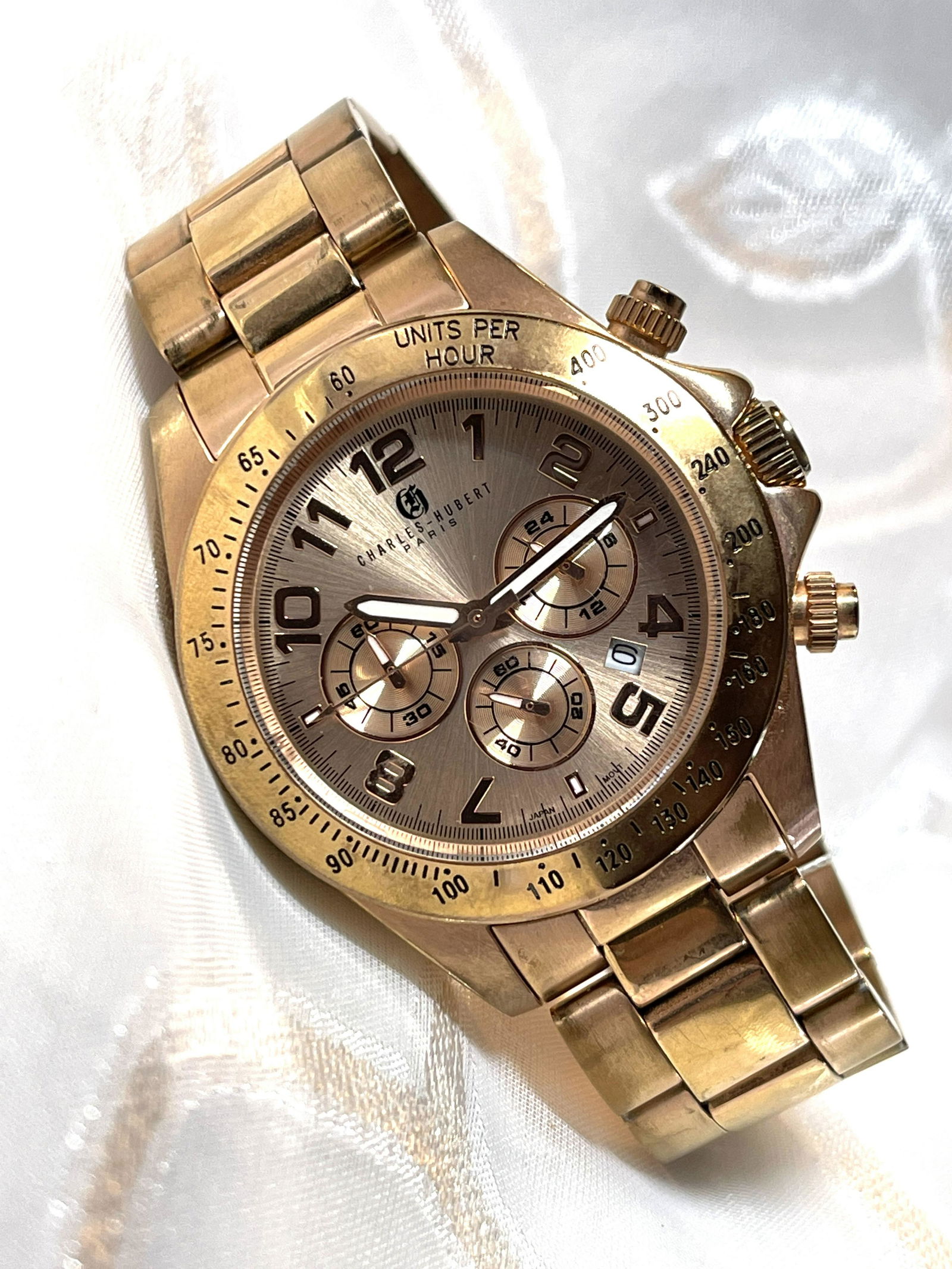 CHARLES HUBERT PARIS DAYTONA HOMAGE WATCH (1 of 5)