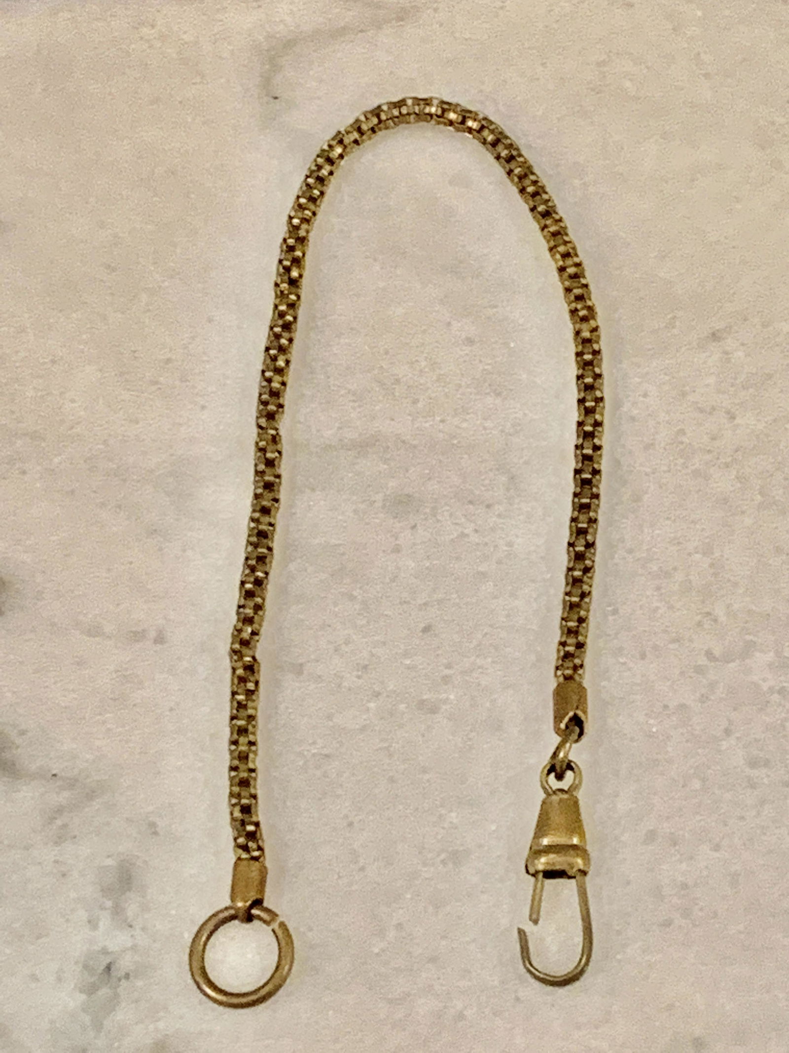 ANTIQUE COLLECTIBLE POCKET WATCH FOB CHAIN (1 of 2)