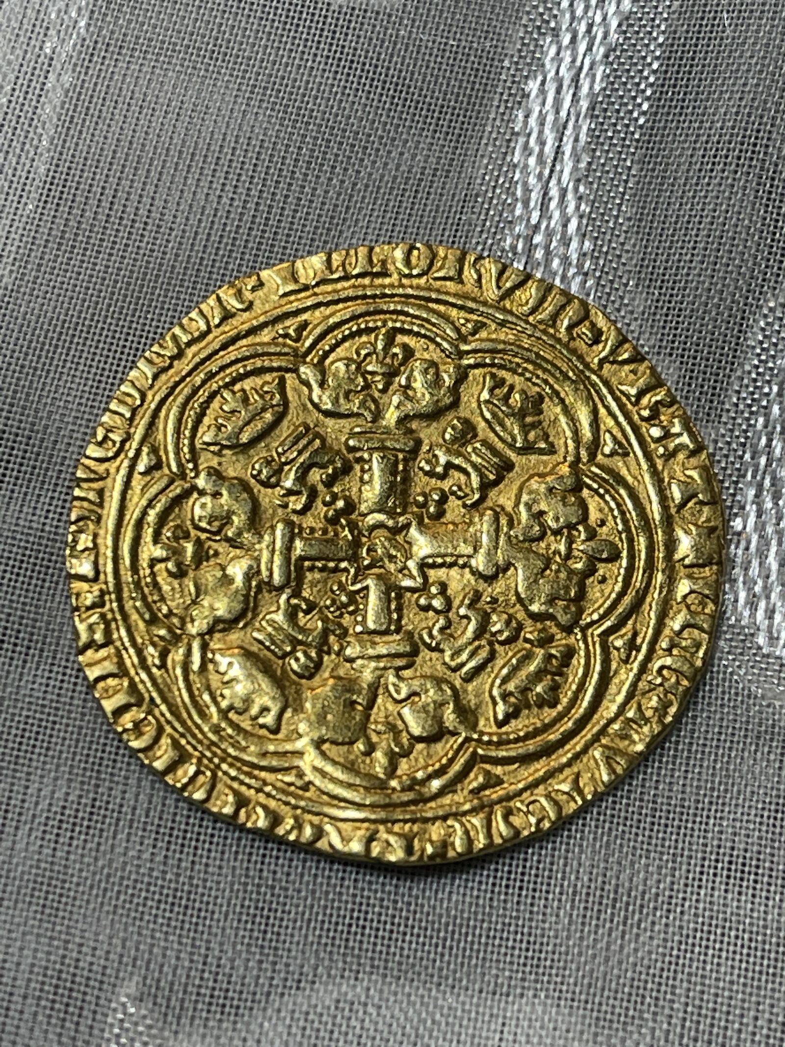 RARE ANCIENT 23K GOLD SHIPWRECK COIN - MIDDLE EAST (1 of 5)