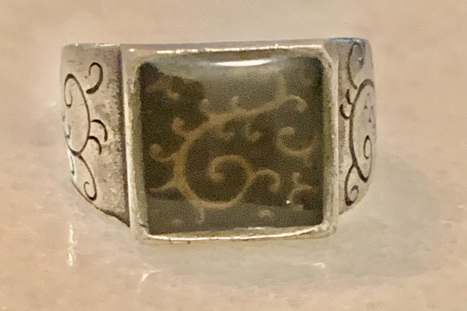 DESIGNER STERLING SILVER COCKTAIL RING (1 of 4)