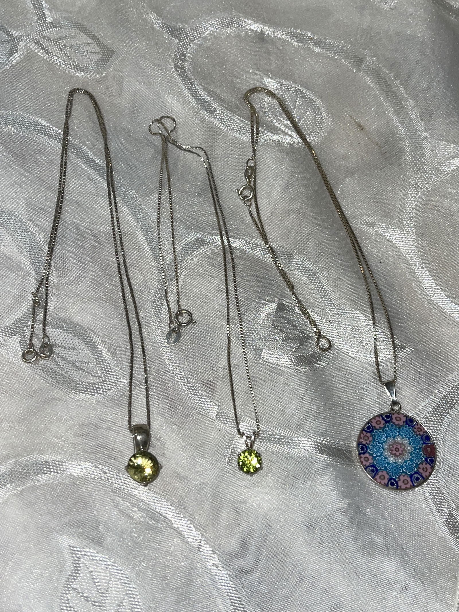 LOT OF (3) STERLING SILVER COCKTAIL BRACELETS (1 of 5)