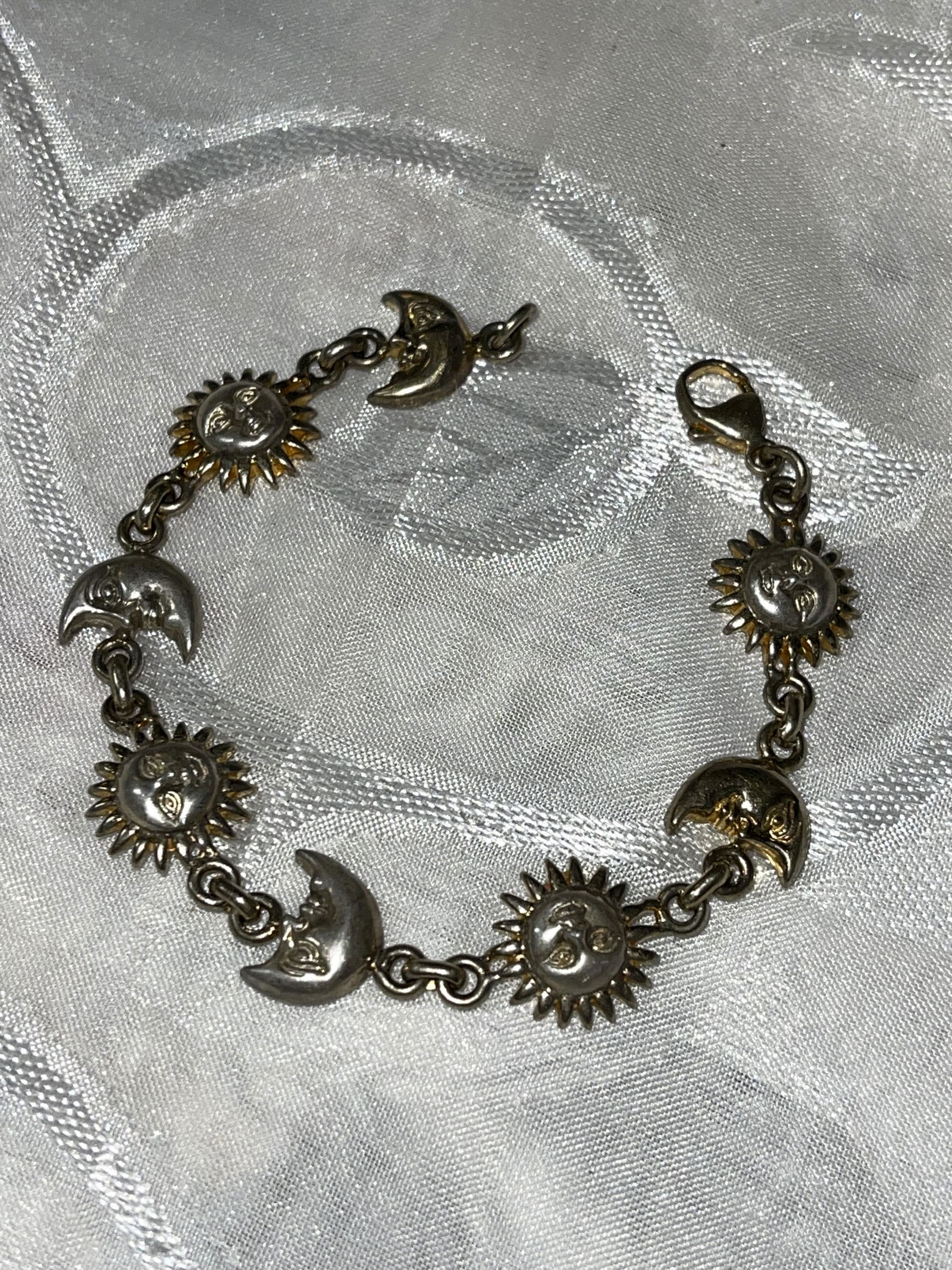 SERGIO BUSTAMANTE STERLING SILVER BRACELET (1 of 5)