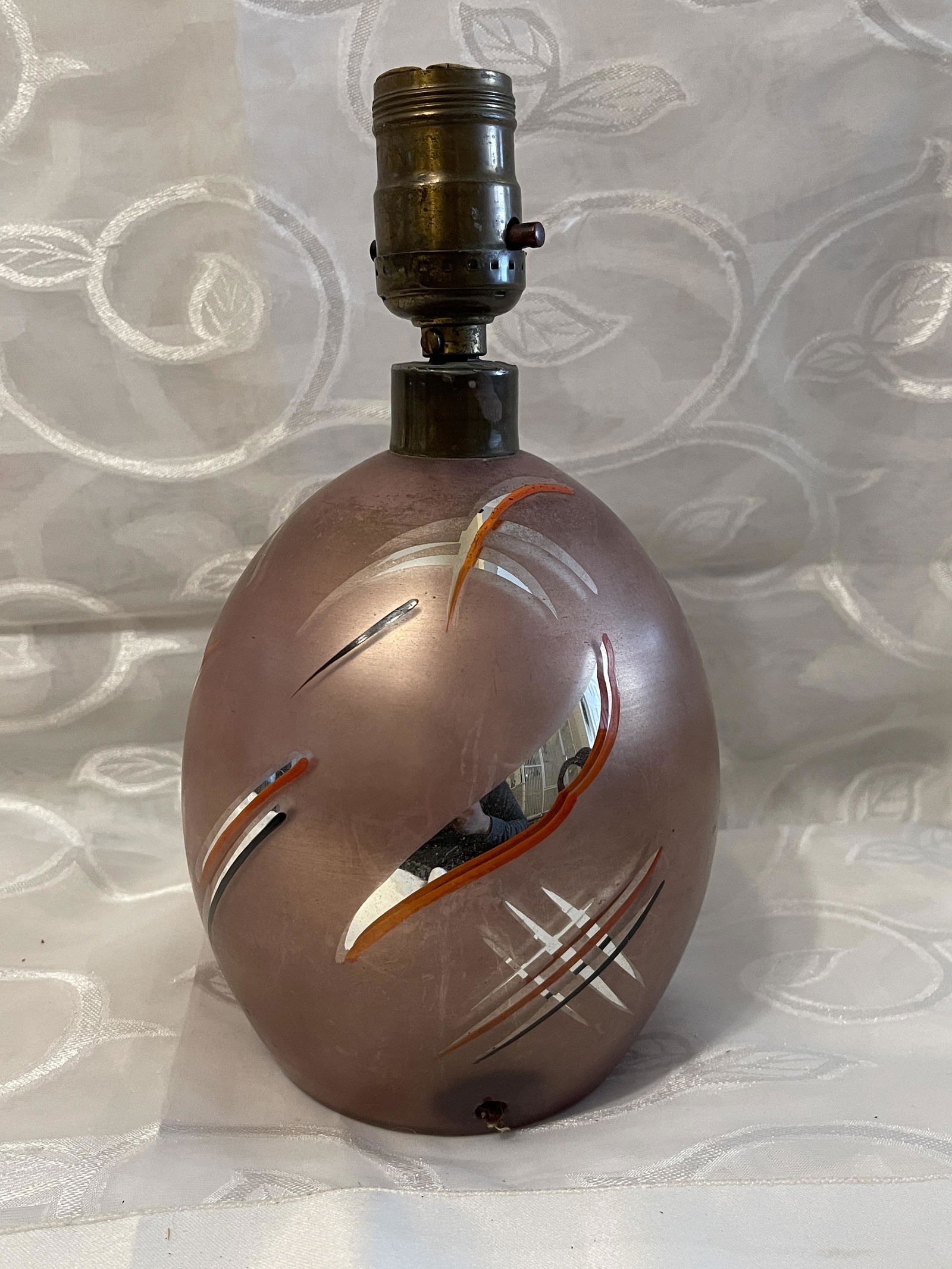 ANTIQUE DESIGNER HAND-PAINTED DESK ORNAMENT (1 of 4)