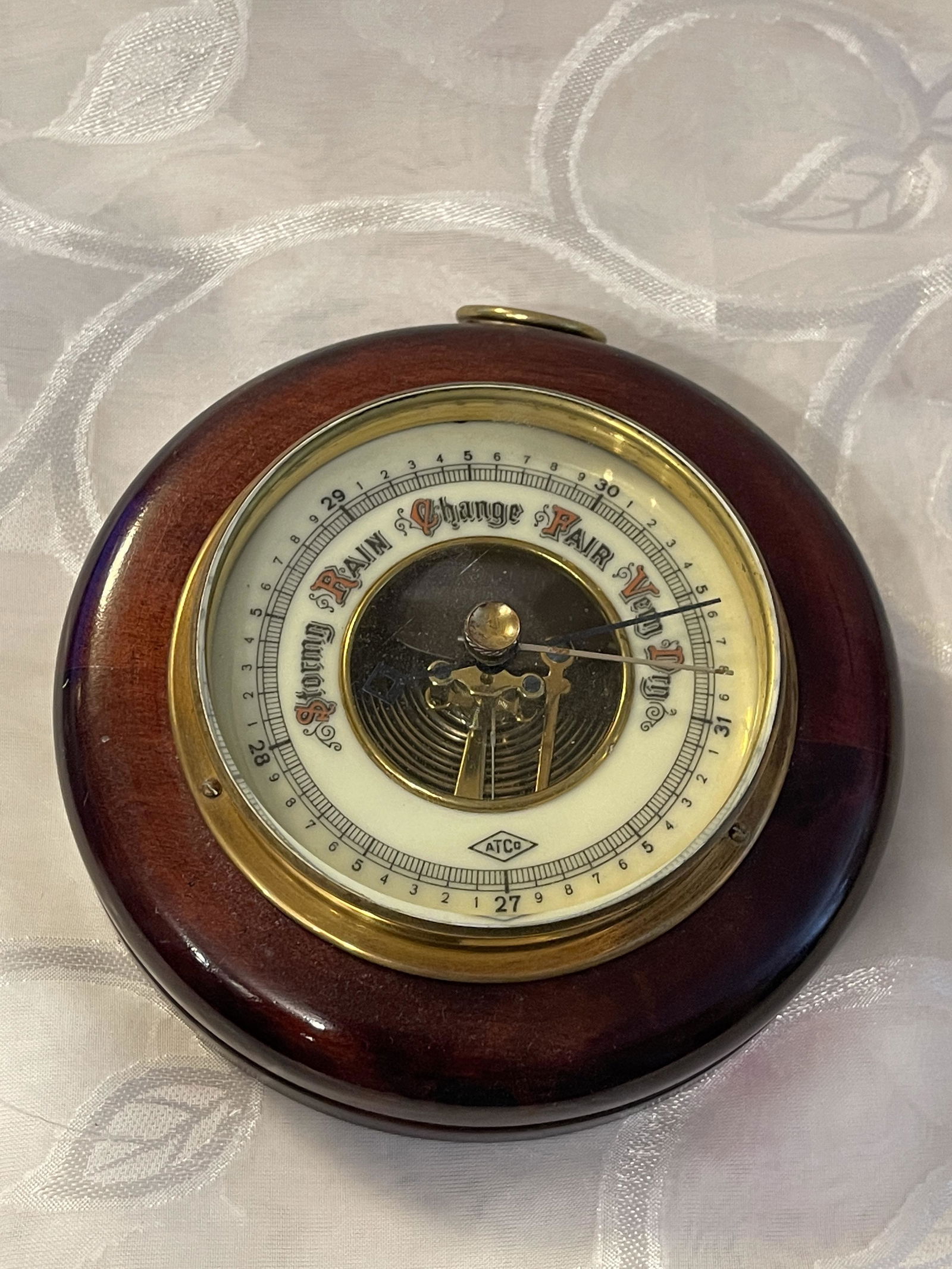 ATCO STORMY RAIN CHANGE VINTAGE BAROMETER (1 of 5)