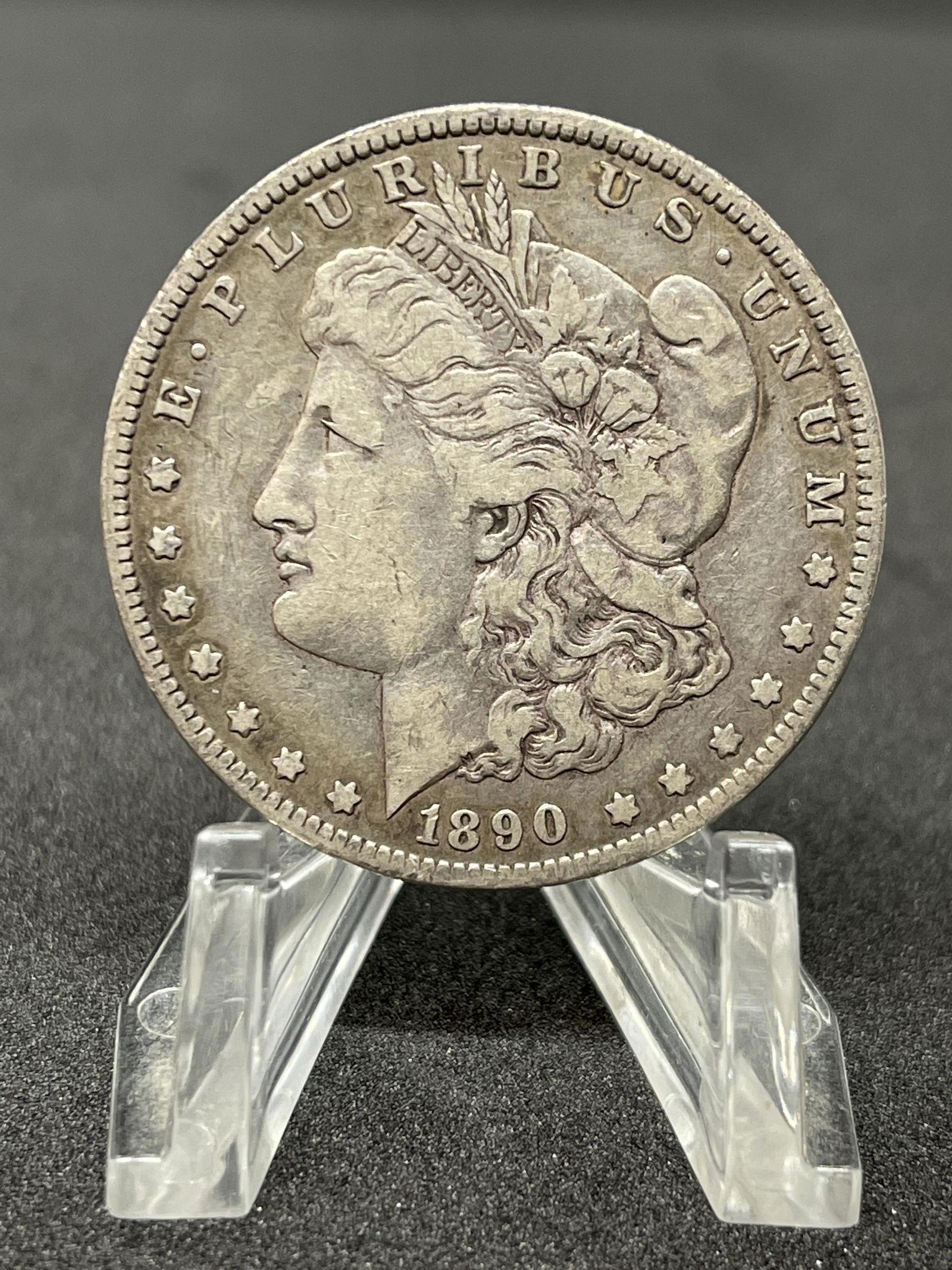 1890-O MORGAN SILVER DOLLAR (1 of 2)