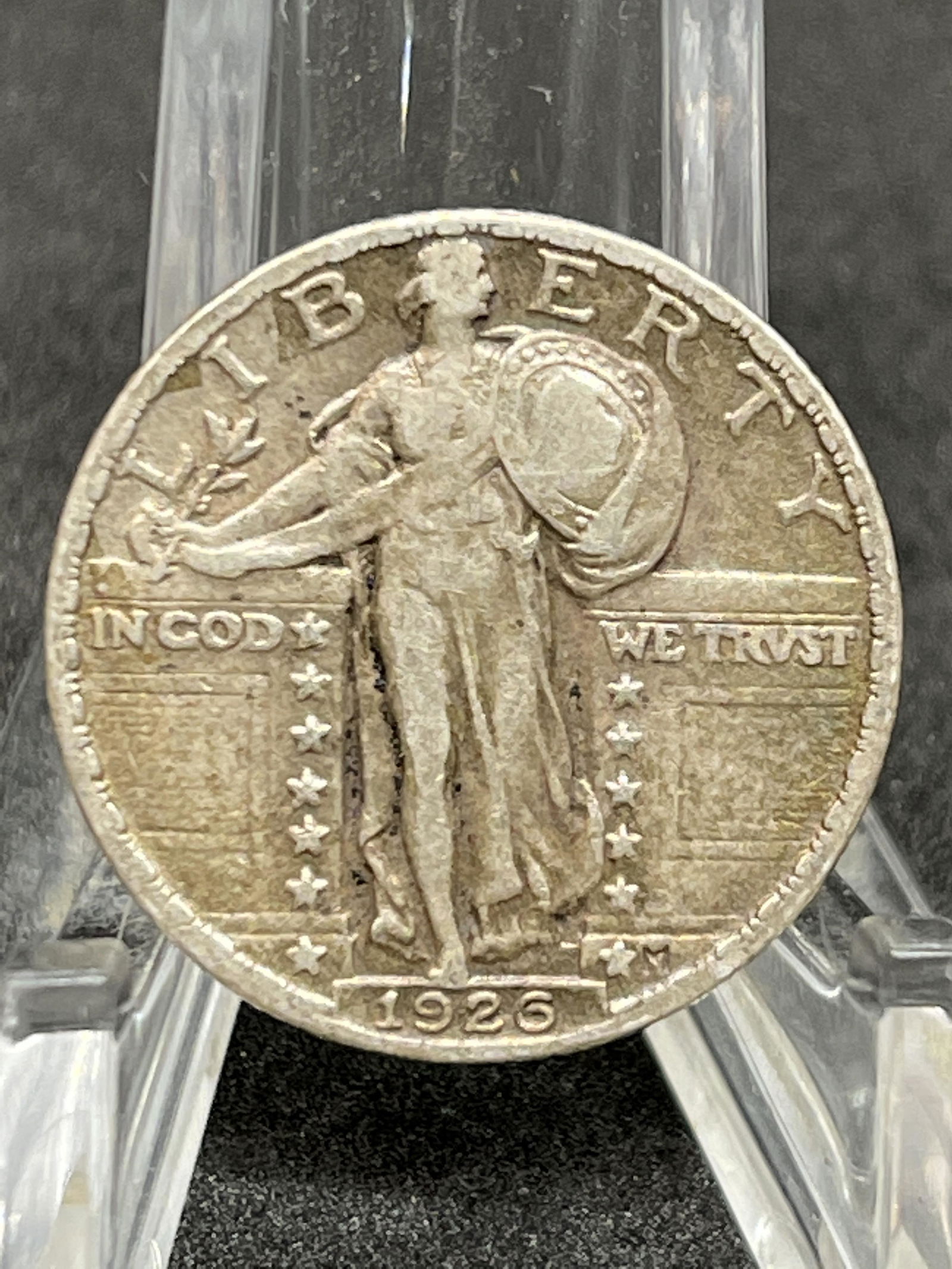 1928 XF STANDING LIBERTY SILVER QUARTER (1 of 2)