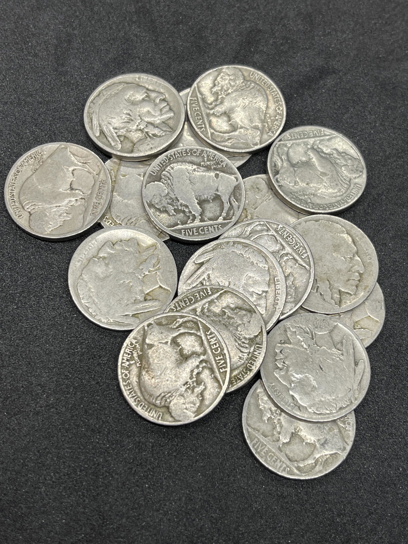 OLD COLLECTION LOT OF (17) U.S. NICKELS (1 of 2)