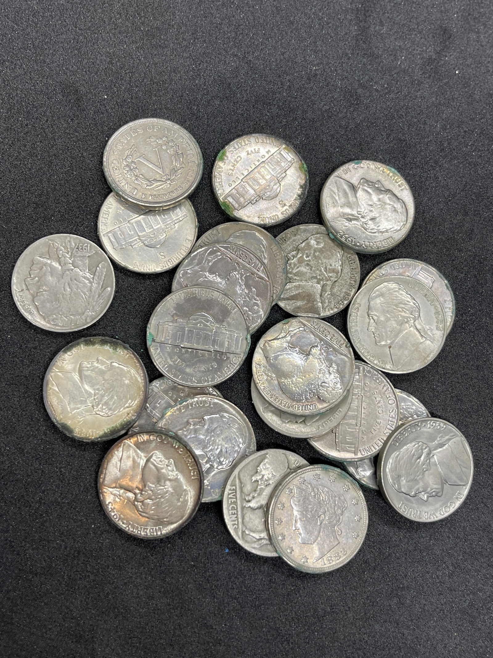 COLLECTION LOT OF (22) U.S. NICKELS (1 of 1)