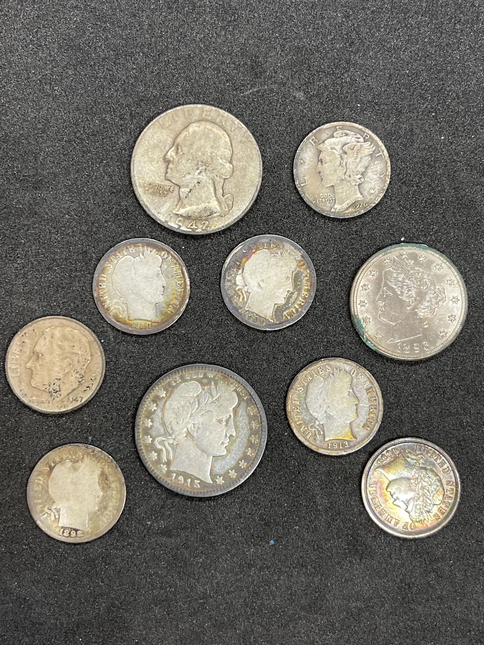 ANTIQUE COLLECTION LOT OF U.S. COINS CURRENCY (1 of 4)