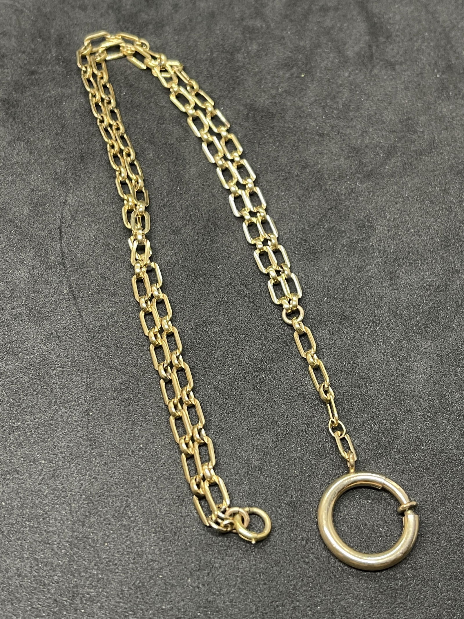 VICTORIAN GOLD POCKET WATCH CHAIN (1 of 3)