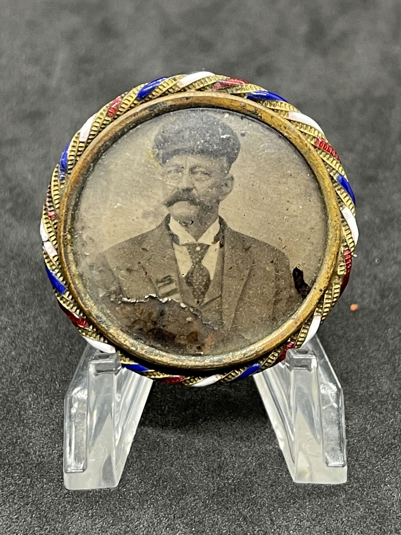 CIVIL WAR UCV CONFEDERATE VETERANS OFFICER PIN (1 of 2)