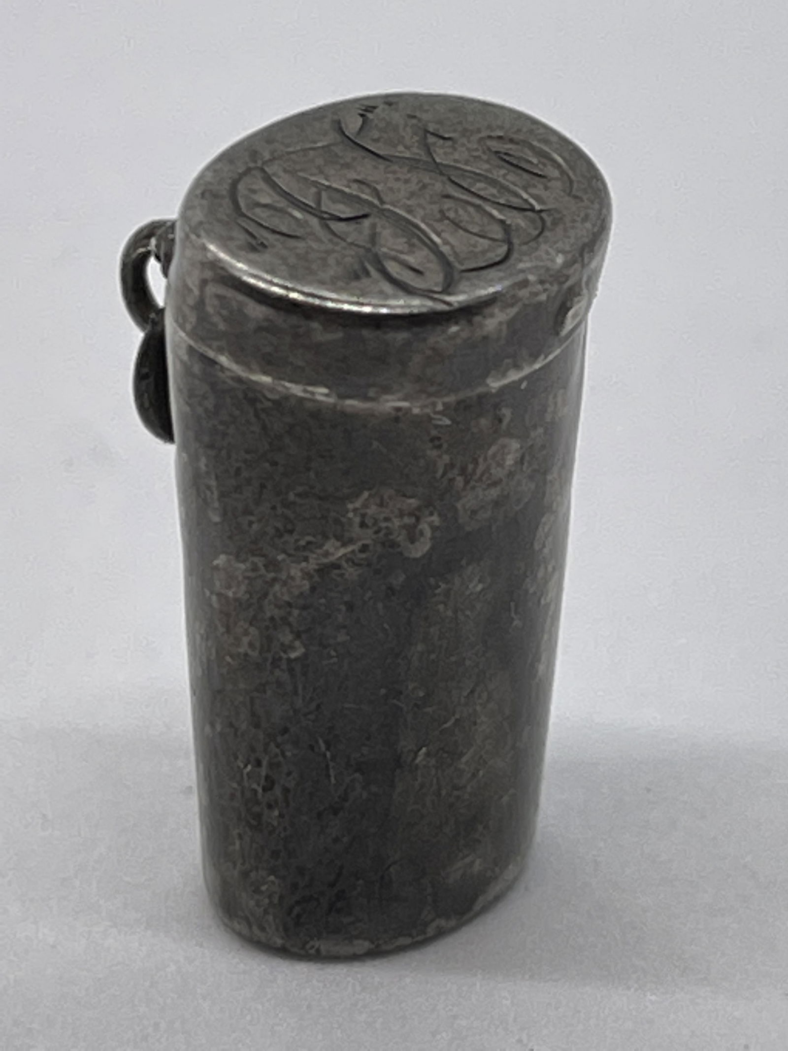 CIVIL WAR STERLING SILVER COLLAPSABLE TOBACCO PIPE IN (1 of 4)