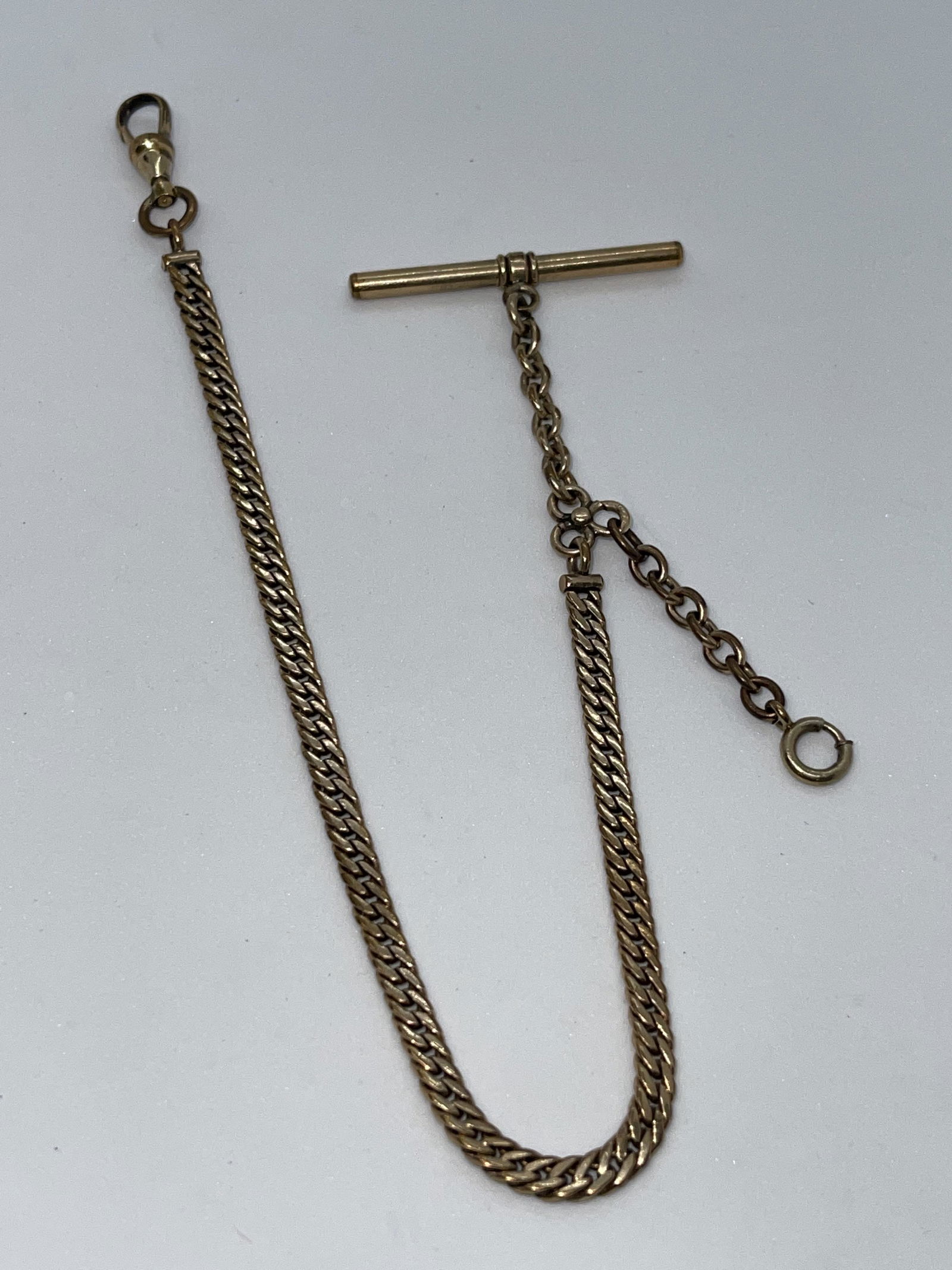 VICTORIAN GOLD FILLED POCKET WATCH CHAIN (1 of 3)