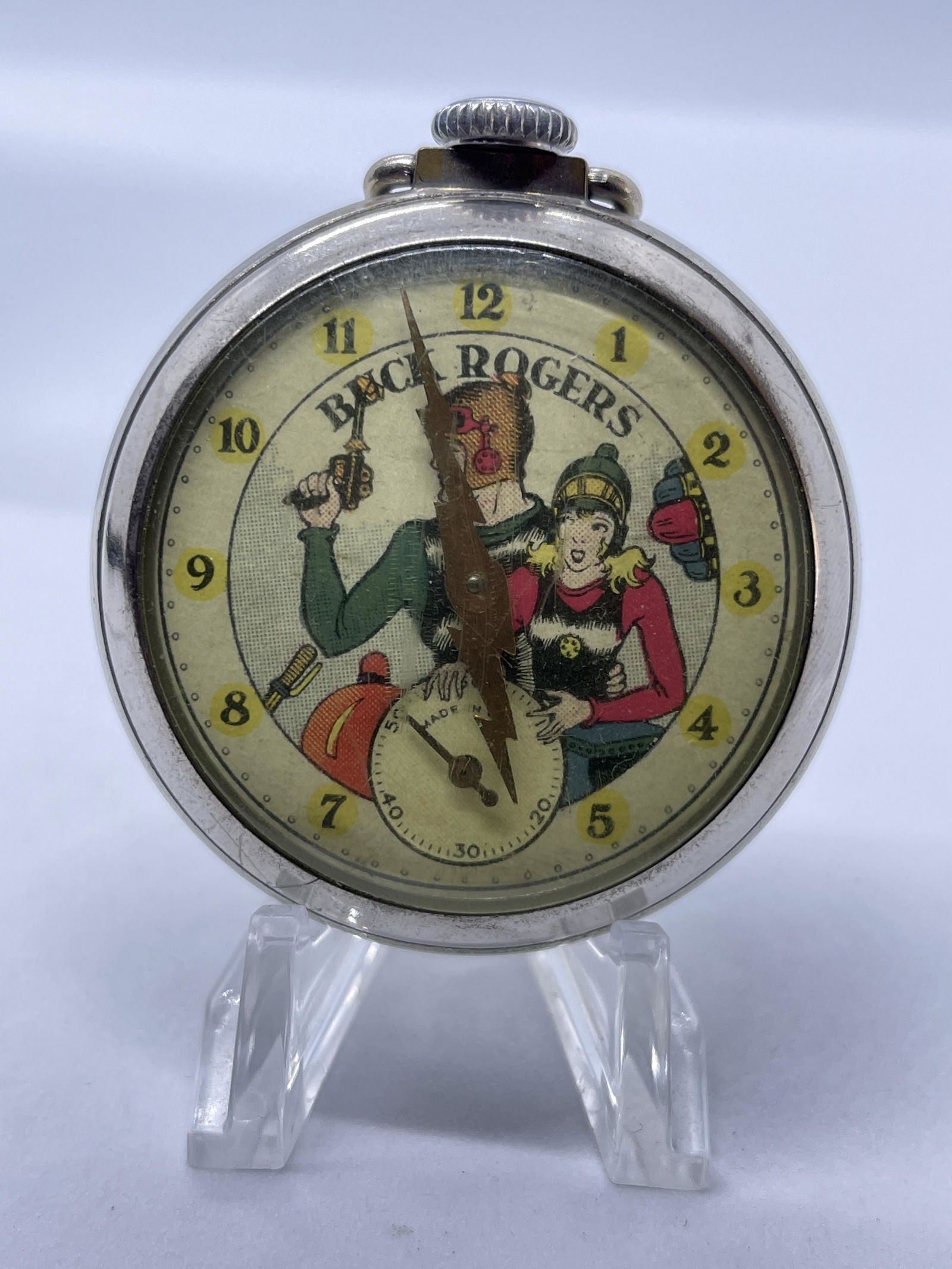 VINTAGE BUCK ROGERS POCKET WATCH (1 of 3)