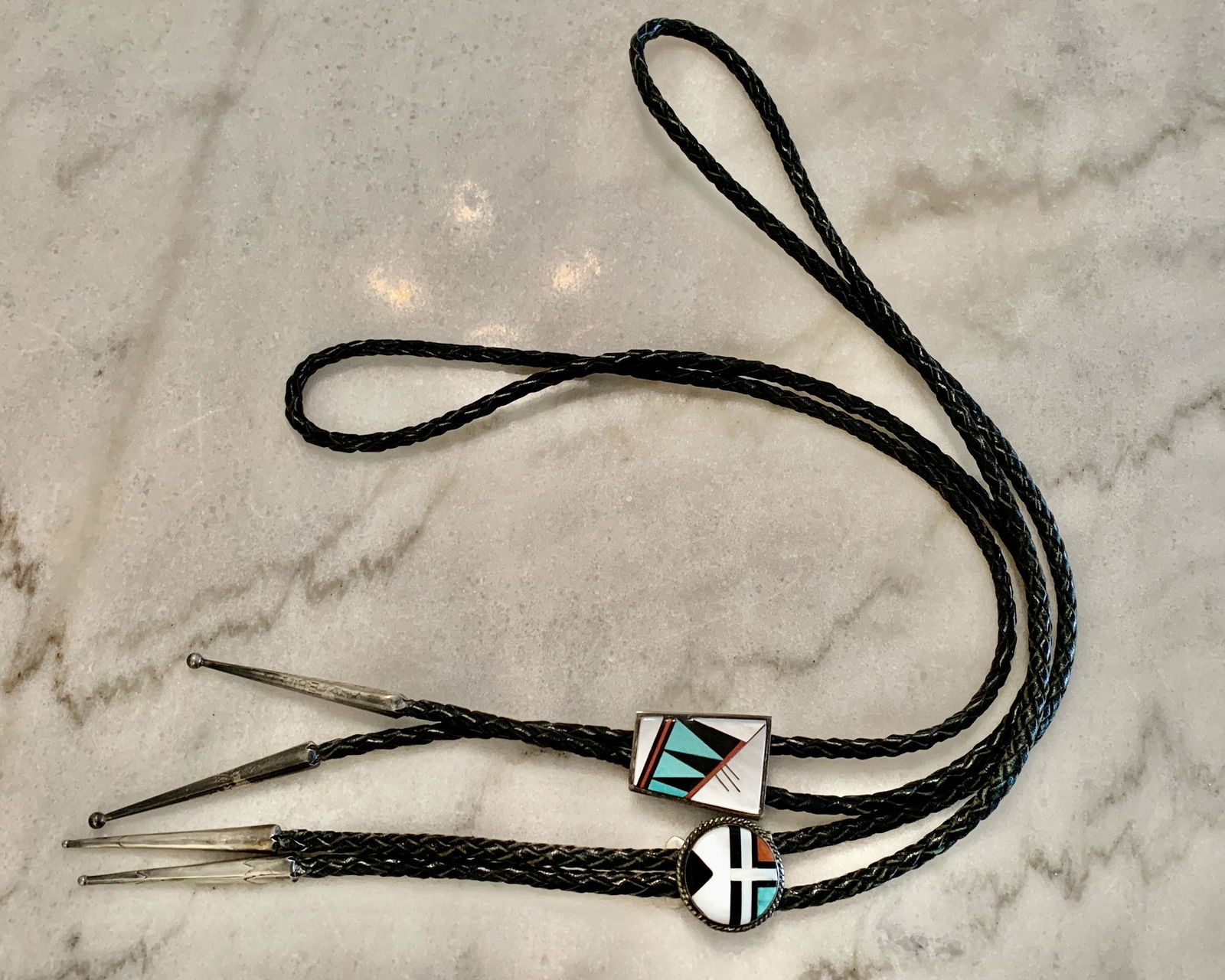 LOT OF (2) VINTAGE NECK-TIES (1 of 6)