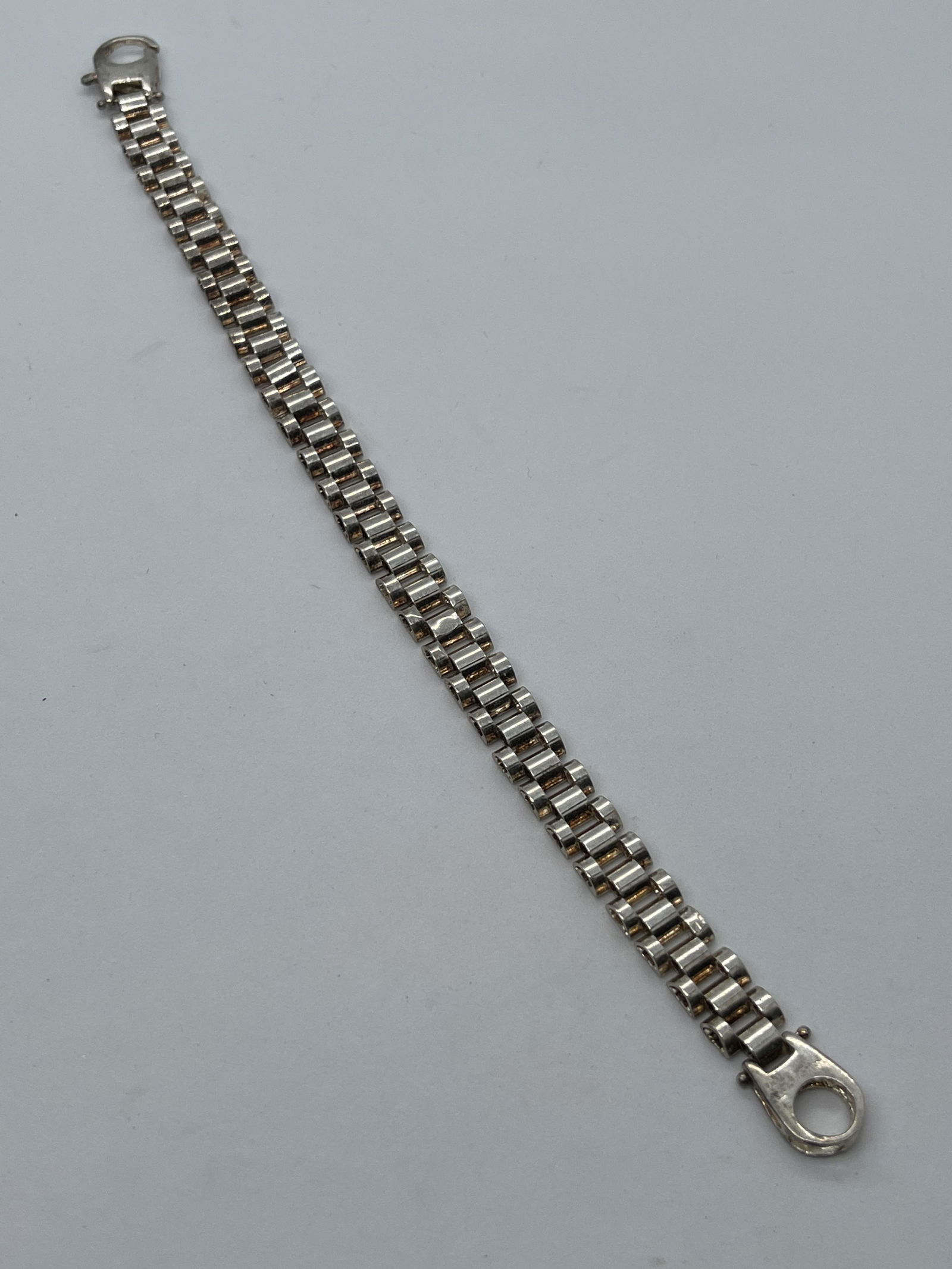 MENS ROLEX OYSTER STYLE STERLING SILVER COCKTAIL (1 of 6)