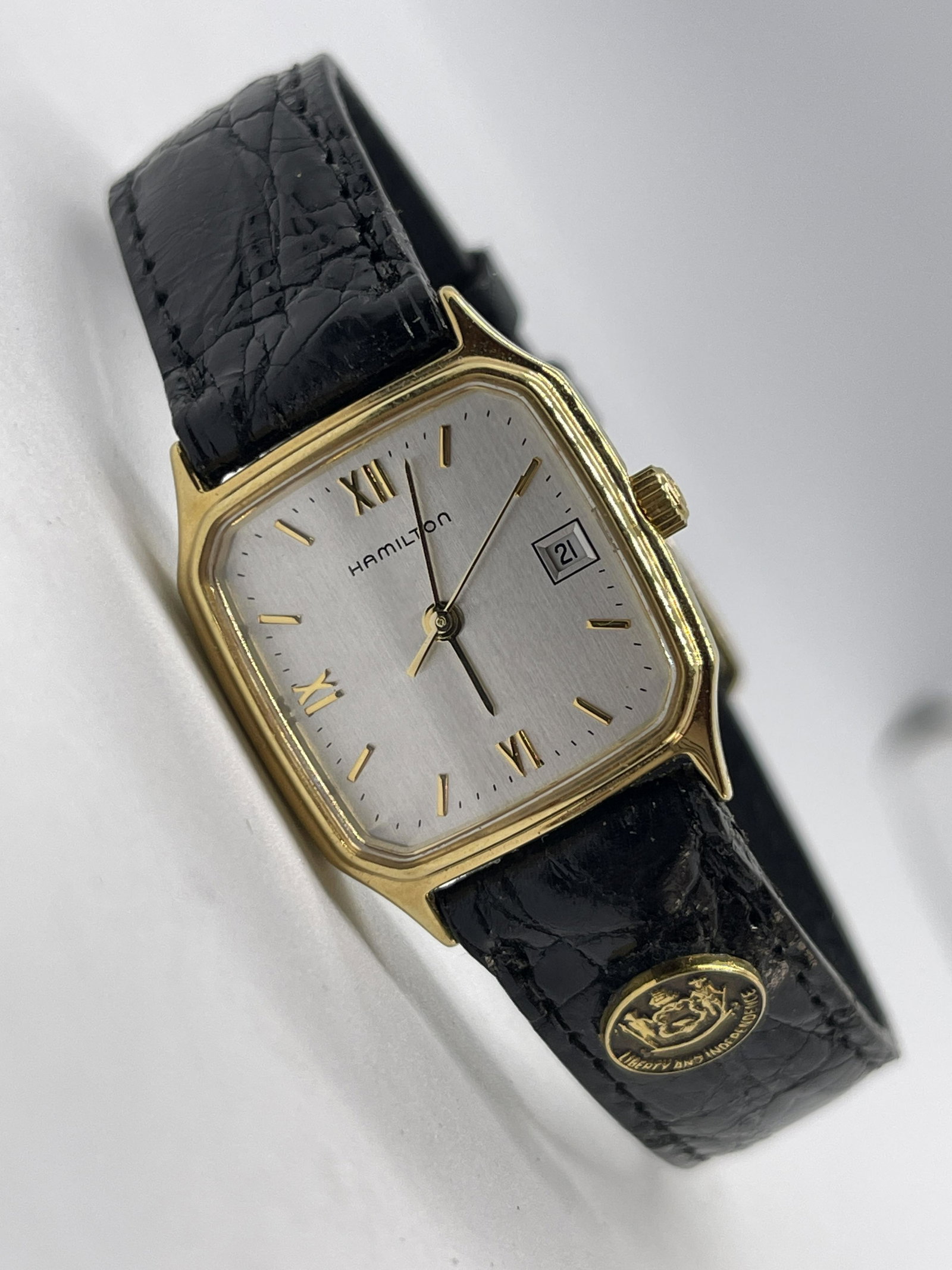 LADIES LIBERTY & INEPENDENCE HAMILTON WRISTWATCH: LADIES LIBERTY & INEPENDENCE HAMILTON WRISTWATCH. A GREAT FIND AND AN EXCELLENT ADDITION TO YOUR COLLECTION.