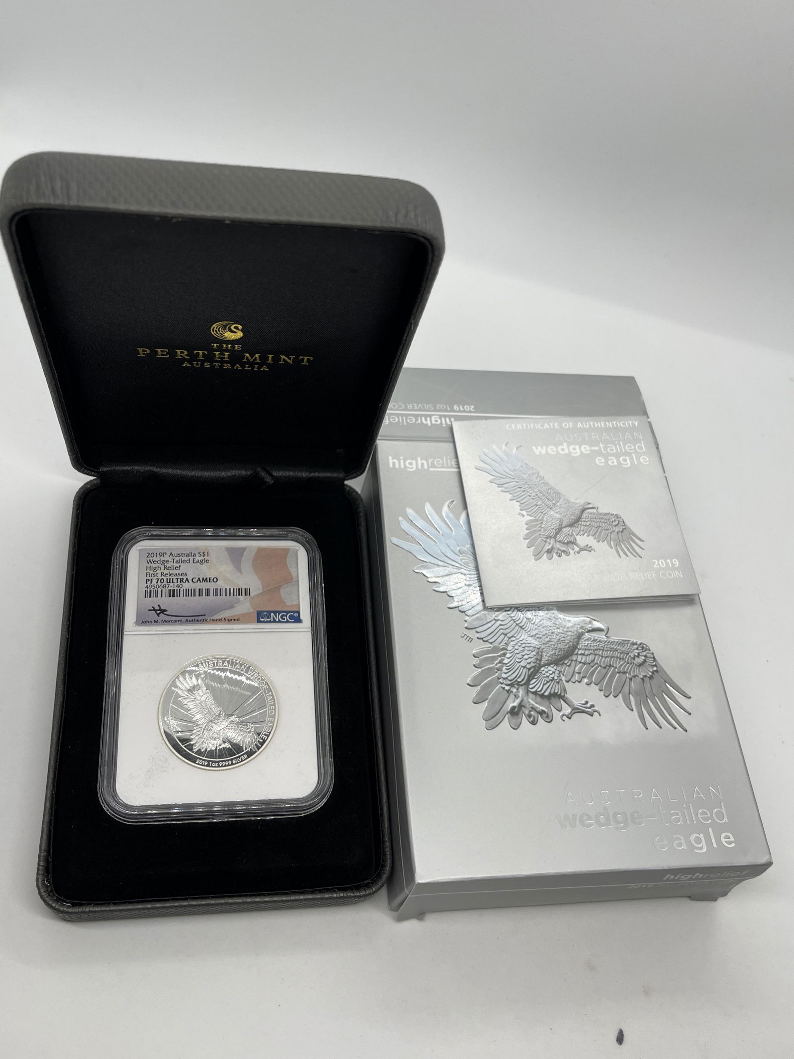 NGC PF 70 ULTRA CAMEO 2019P AUSTRALIA $1 COIN (1 of 3)