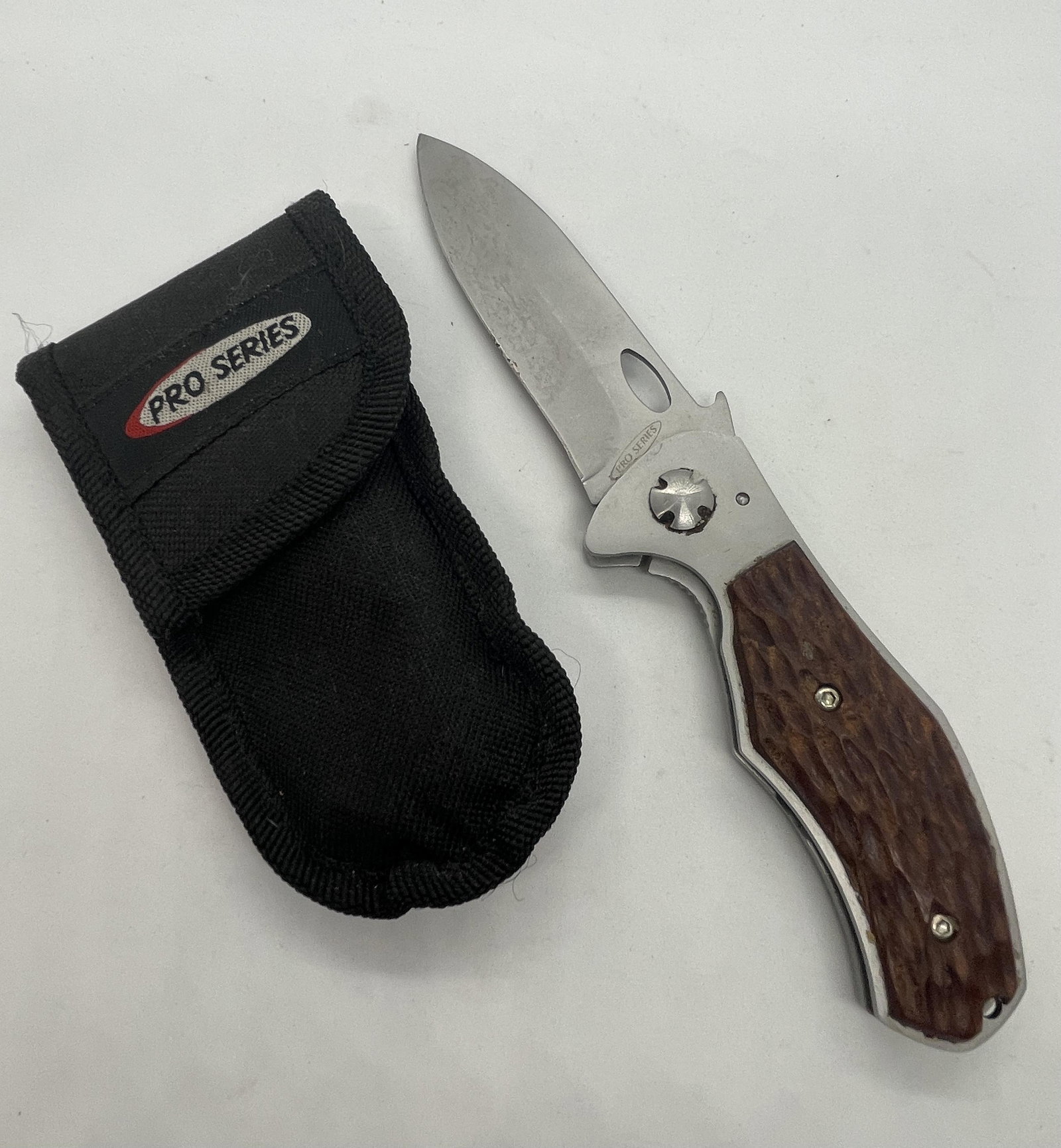 BUCK 501 POCKET KNIFE WITH SHEATH (1 of 5)