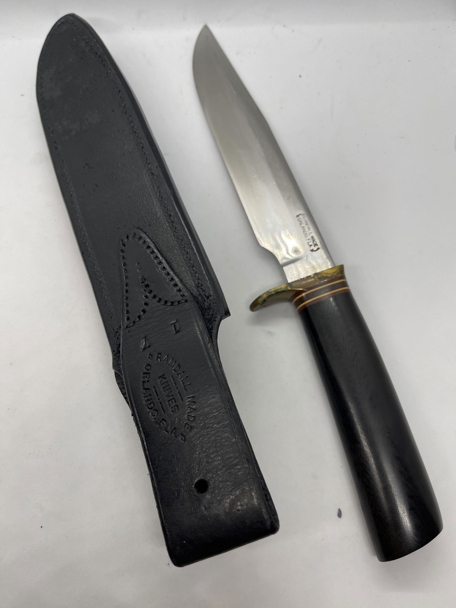 RARE RANDALL FIGHTING KNIFE WITH SHEATH (1 of 7)