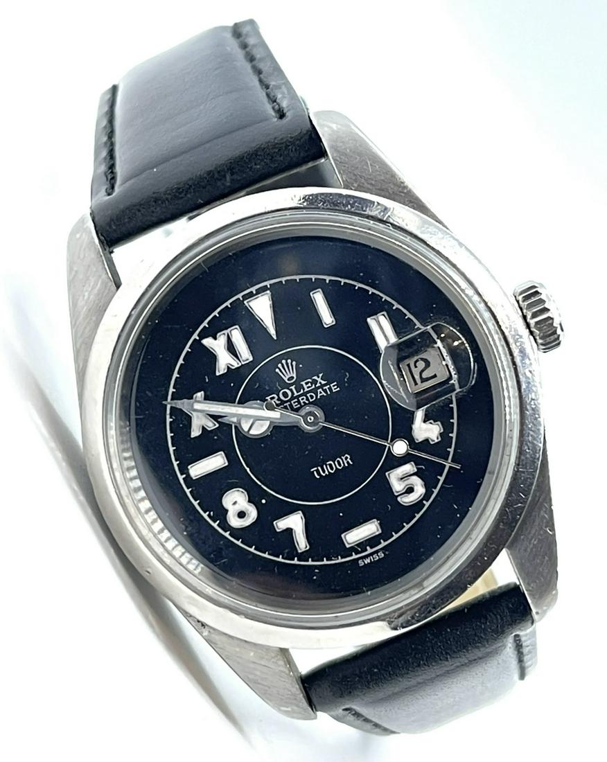 ROLEX OYSTER-DATE TUDOR WRISTWATCH REF #90800 38MM (1 of 8)